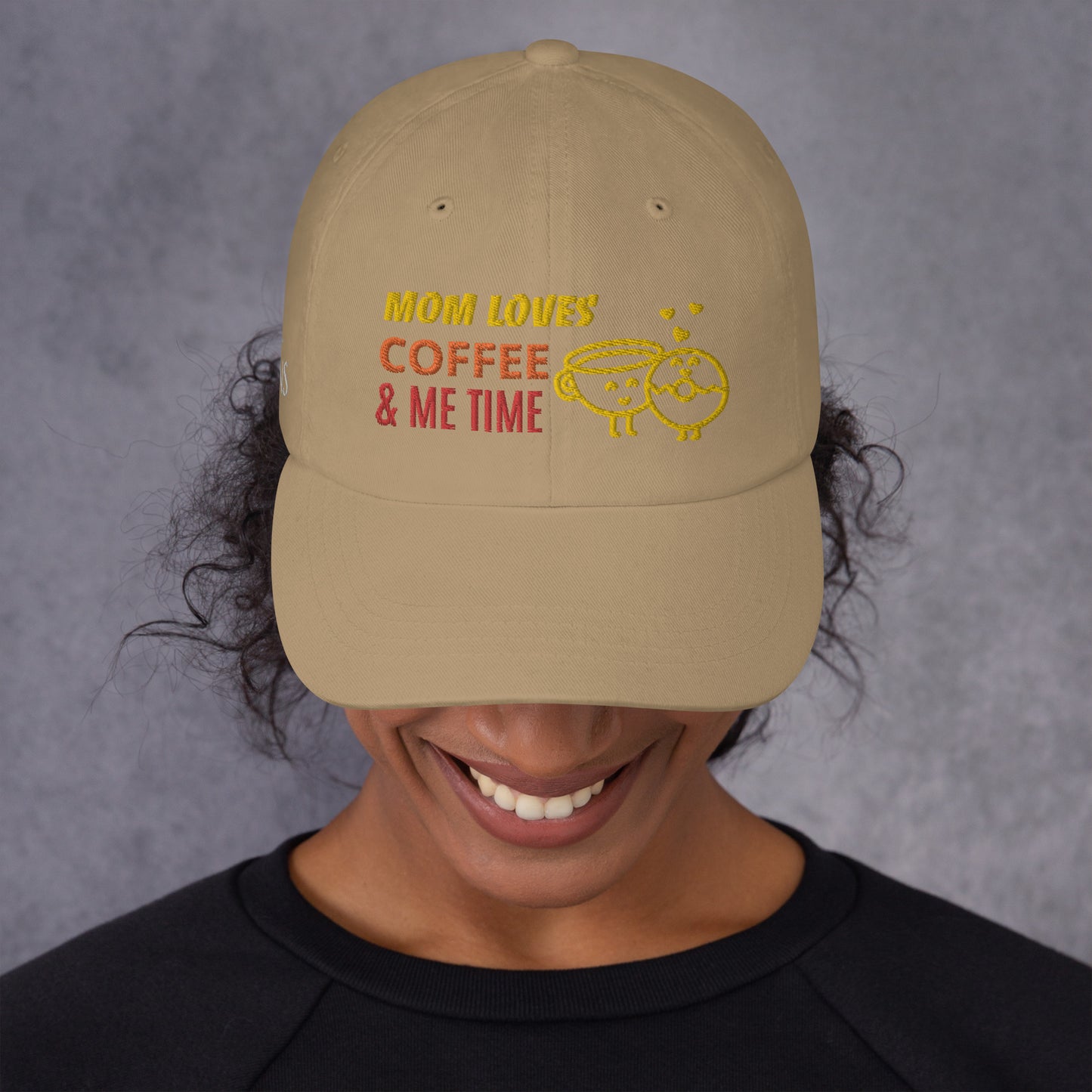 Mom & coffee Dad hat