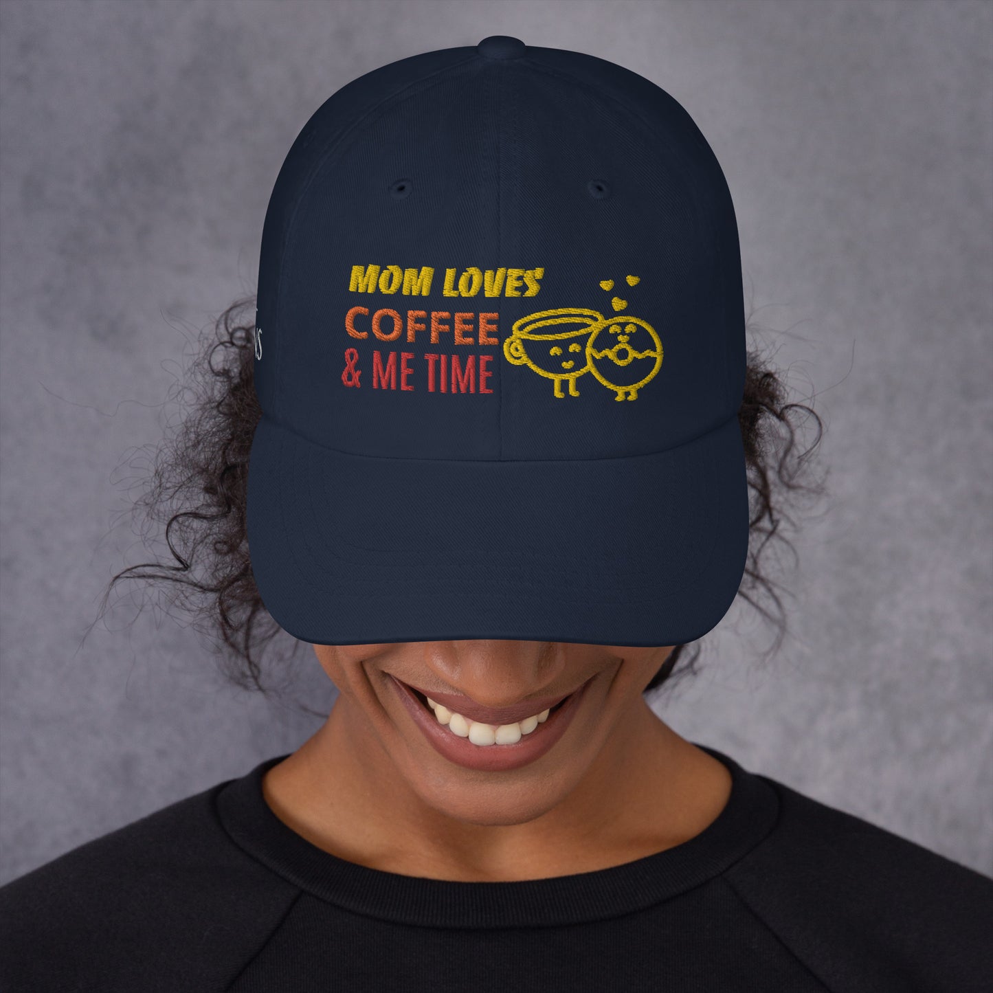 Mom & coffee Dad hat