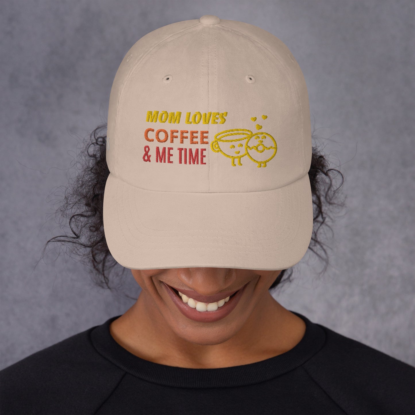 Mom & coffee Dad hat