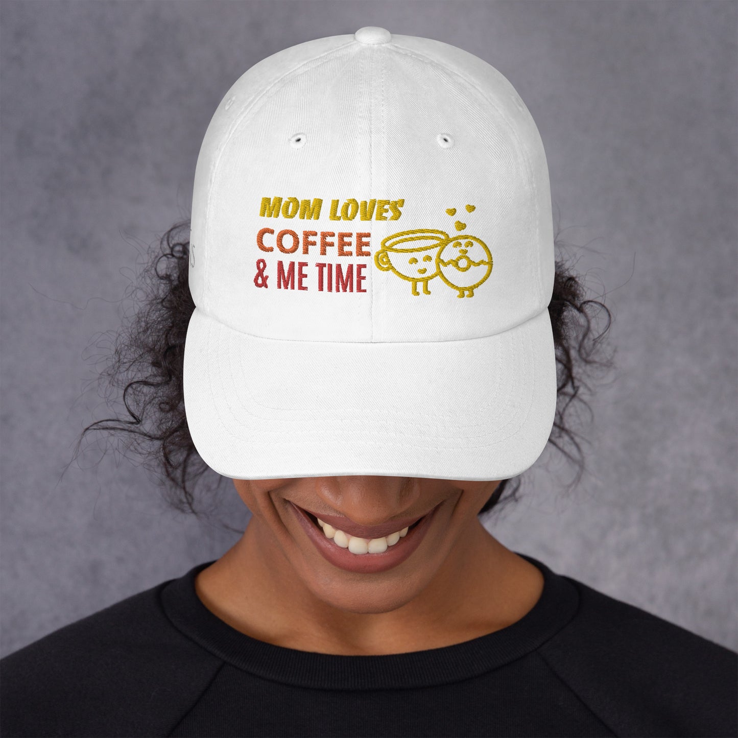 Mom & coffee Dad hat