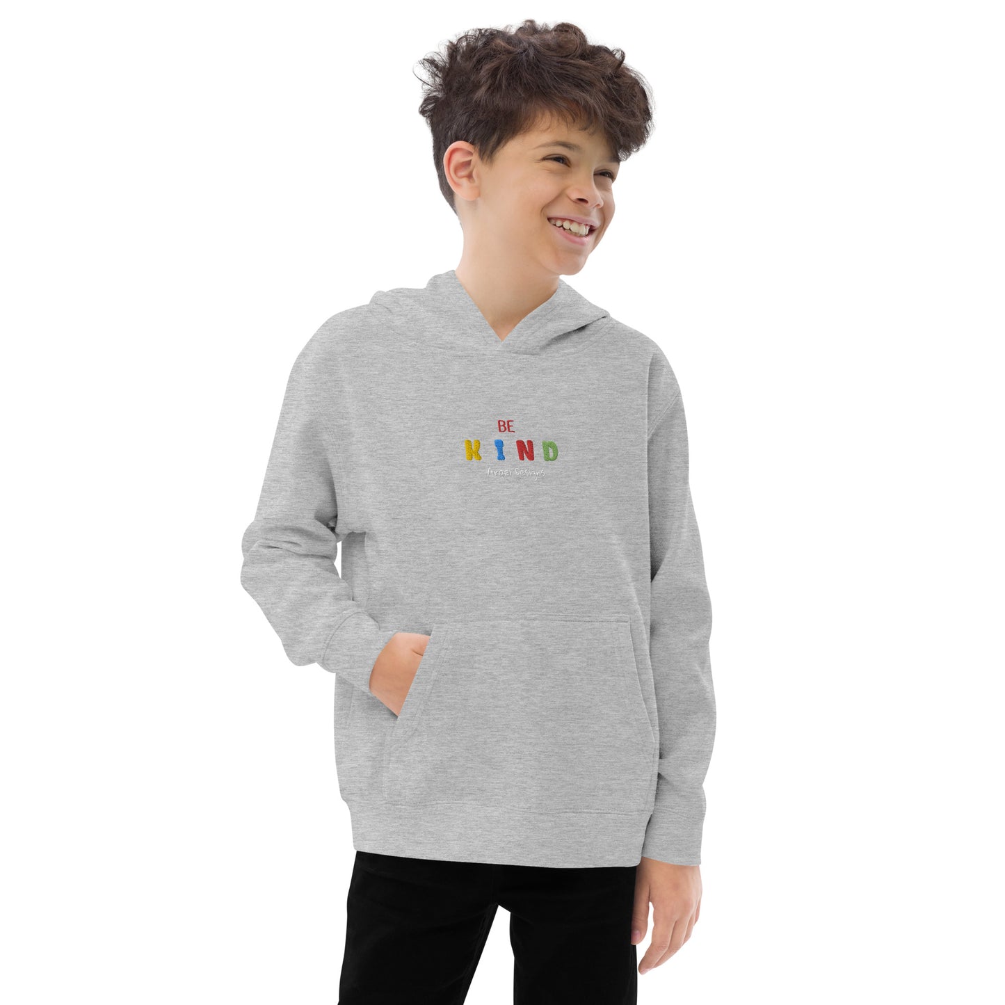 Be Kind Kids fleece hoodie