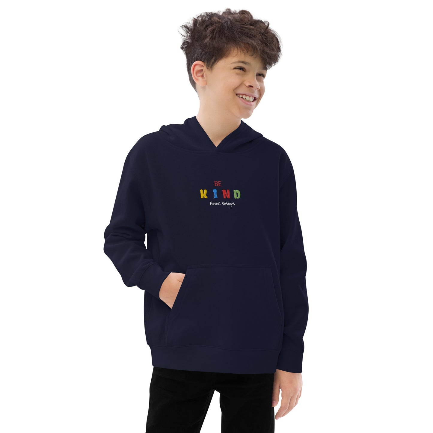 Be Kind Kids fleece hoodie