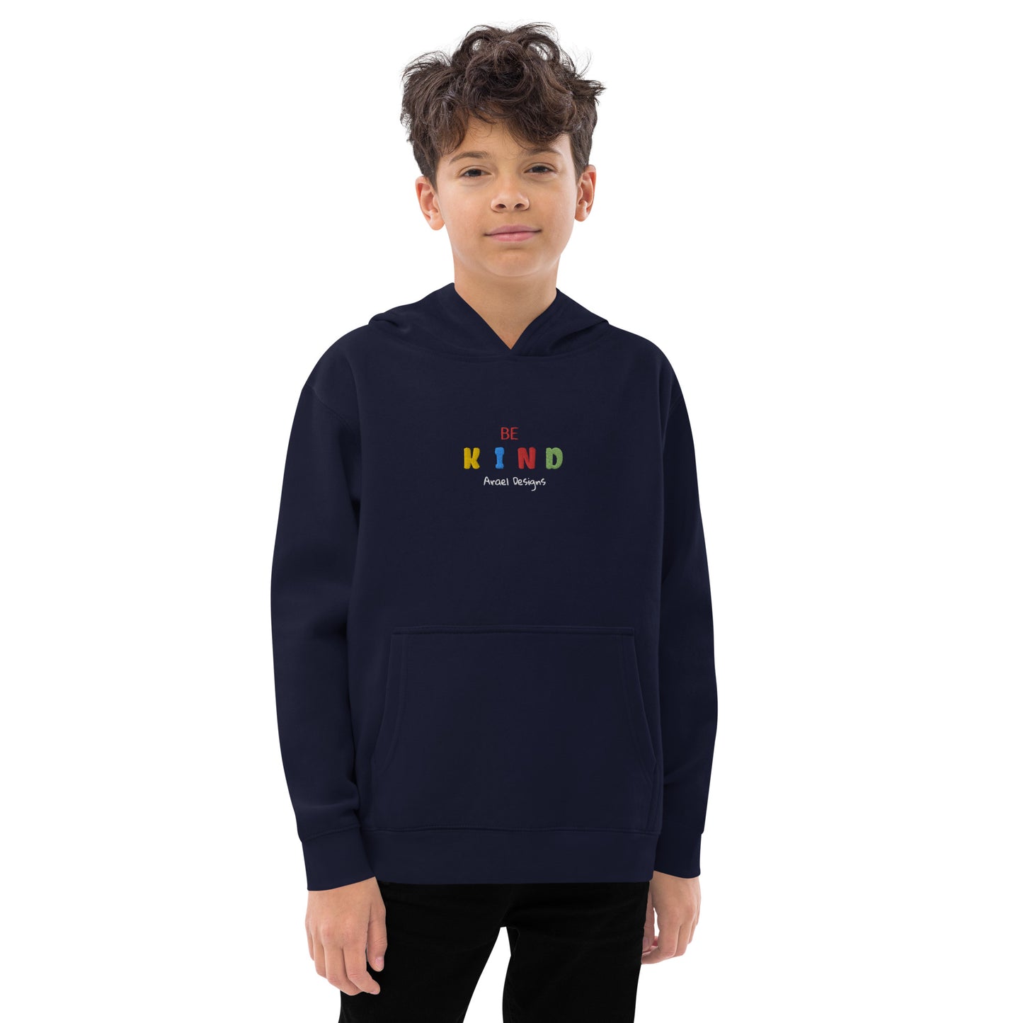 Be Kind Kids fleece hoodie