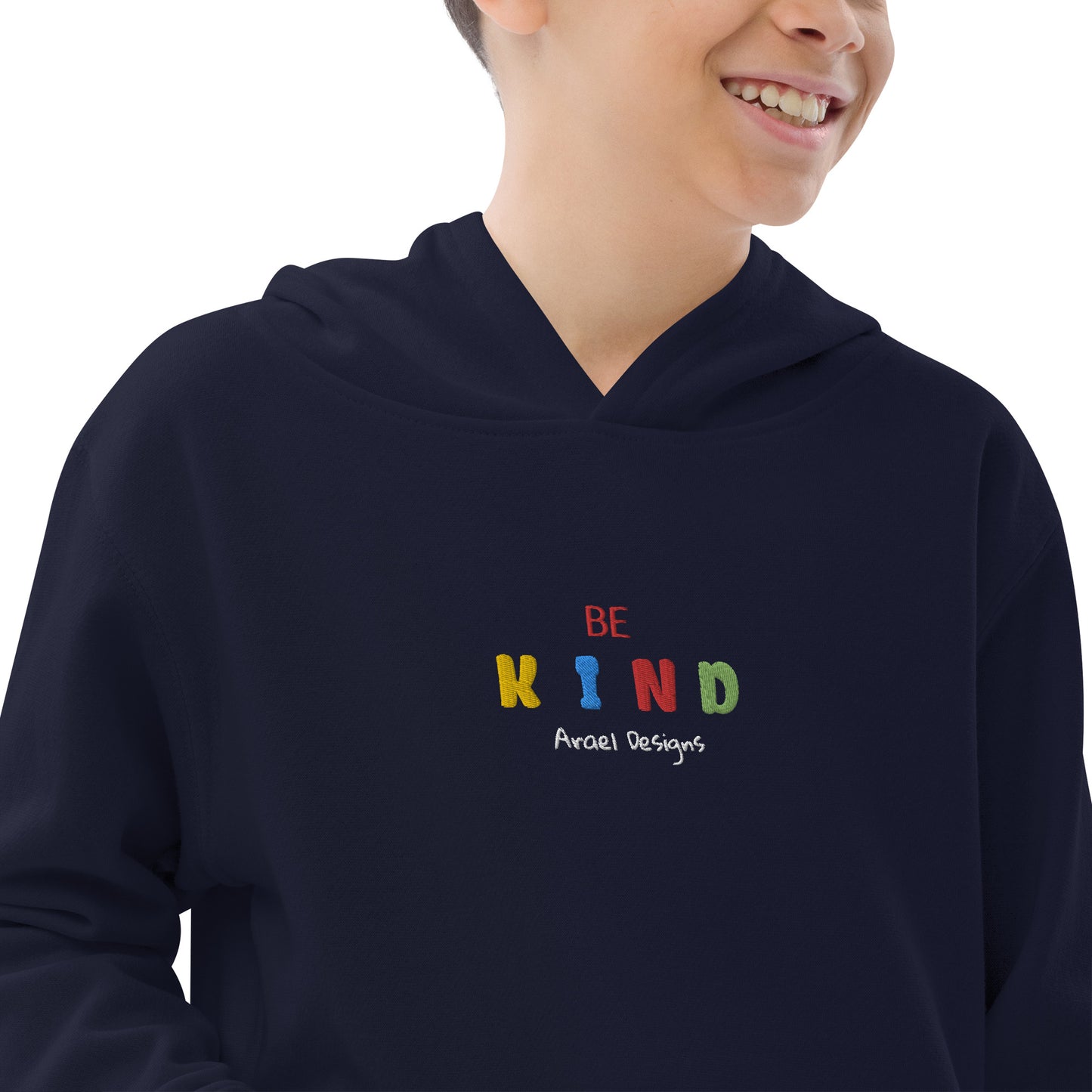 Be Kind Kids fleece hoodie