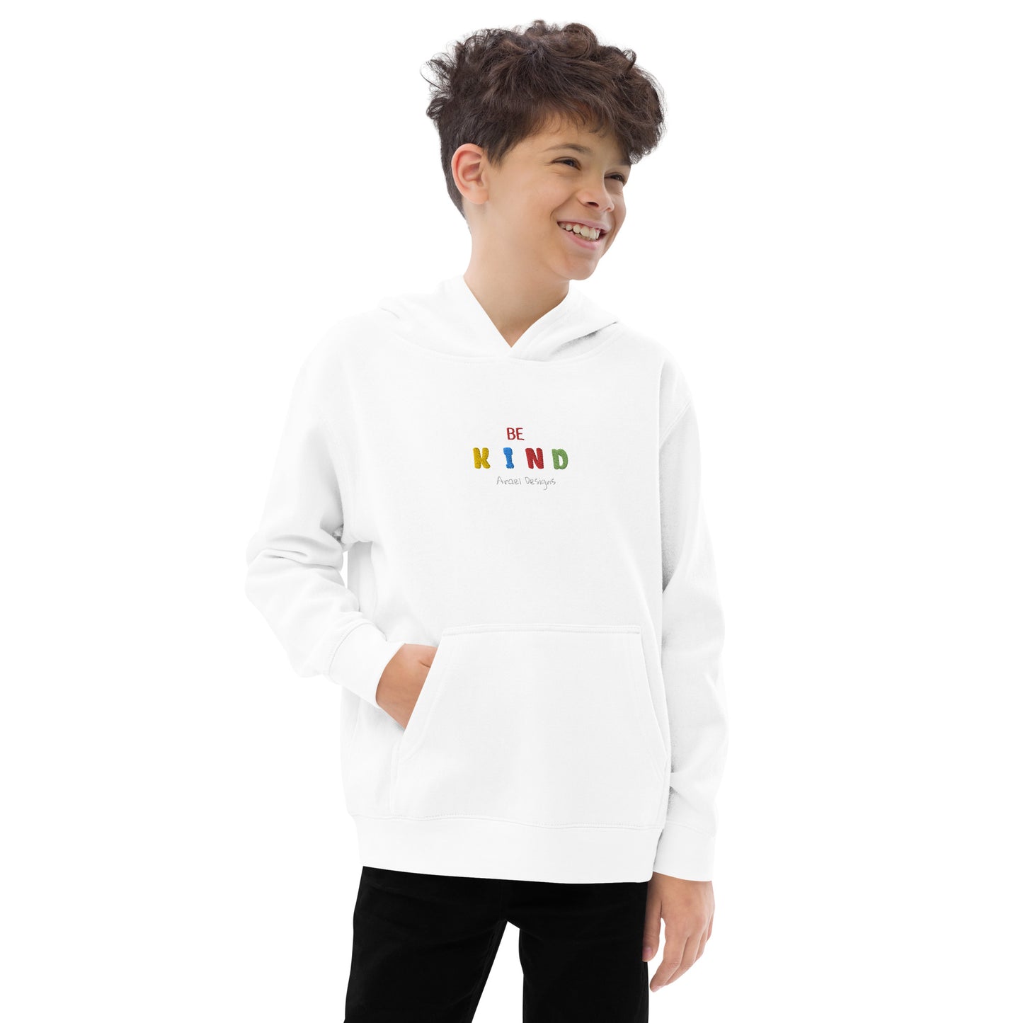 Be Kind Kids fleece hoodie