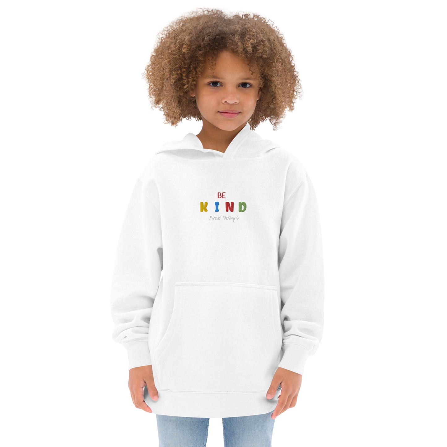 Be Kind Kids fleece hoodie