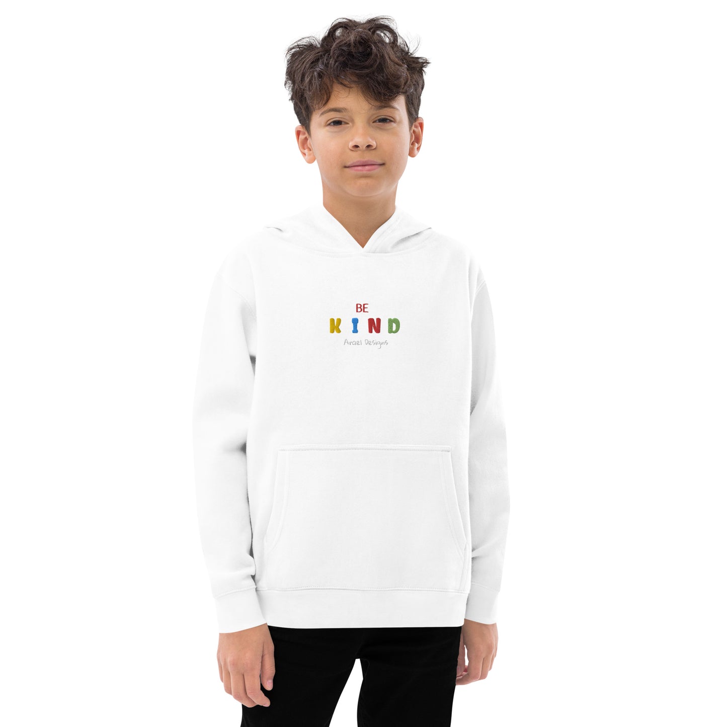 Be Kind Kids fleece hoodie