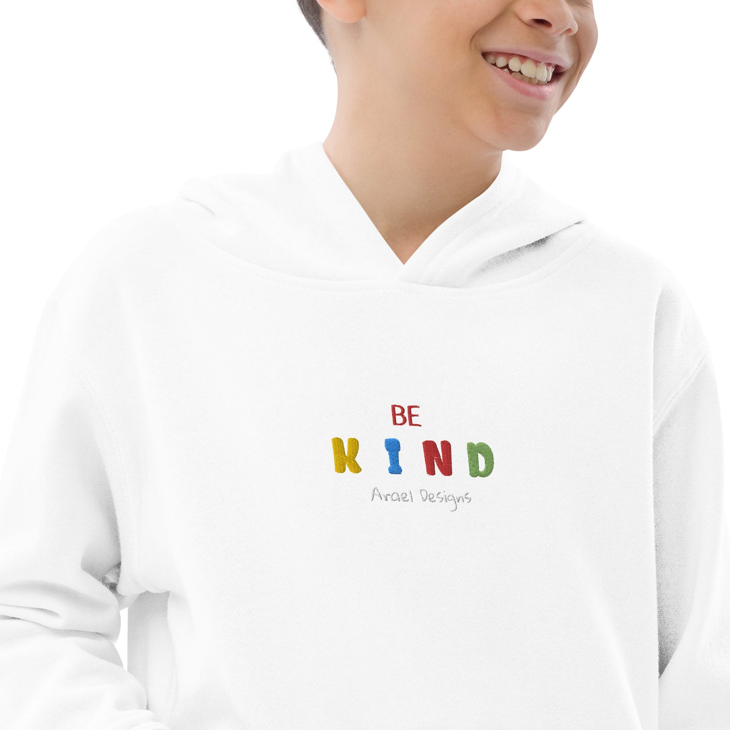 Be Kind Kids fleece hoodie