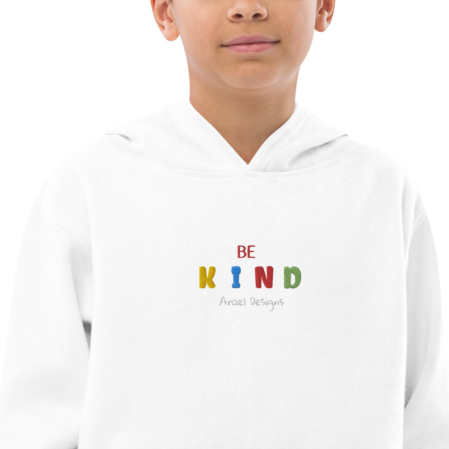 Be Kind Kids fleece hoodie