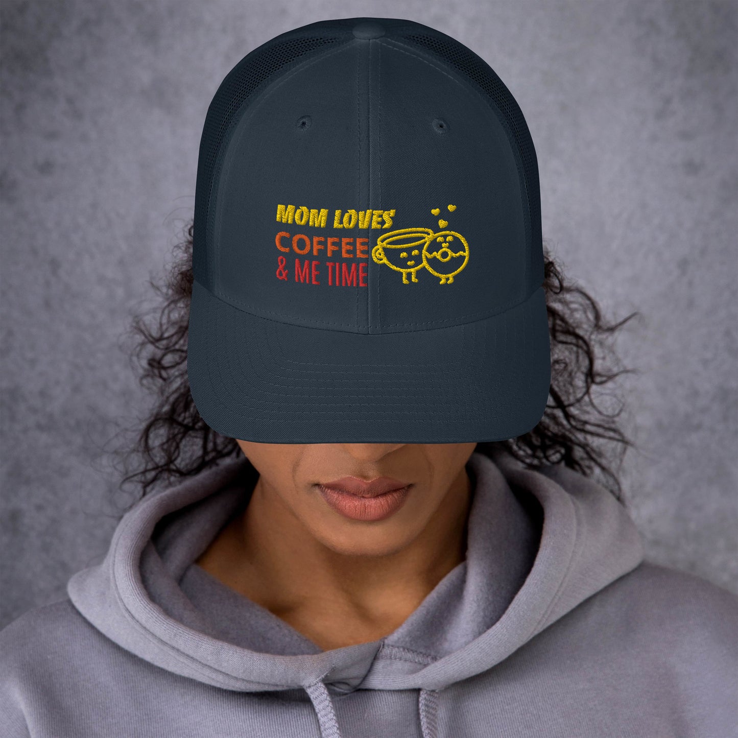 MOM & COFFEE Trucker Cap