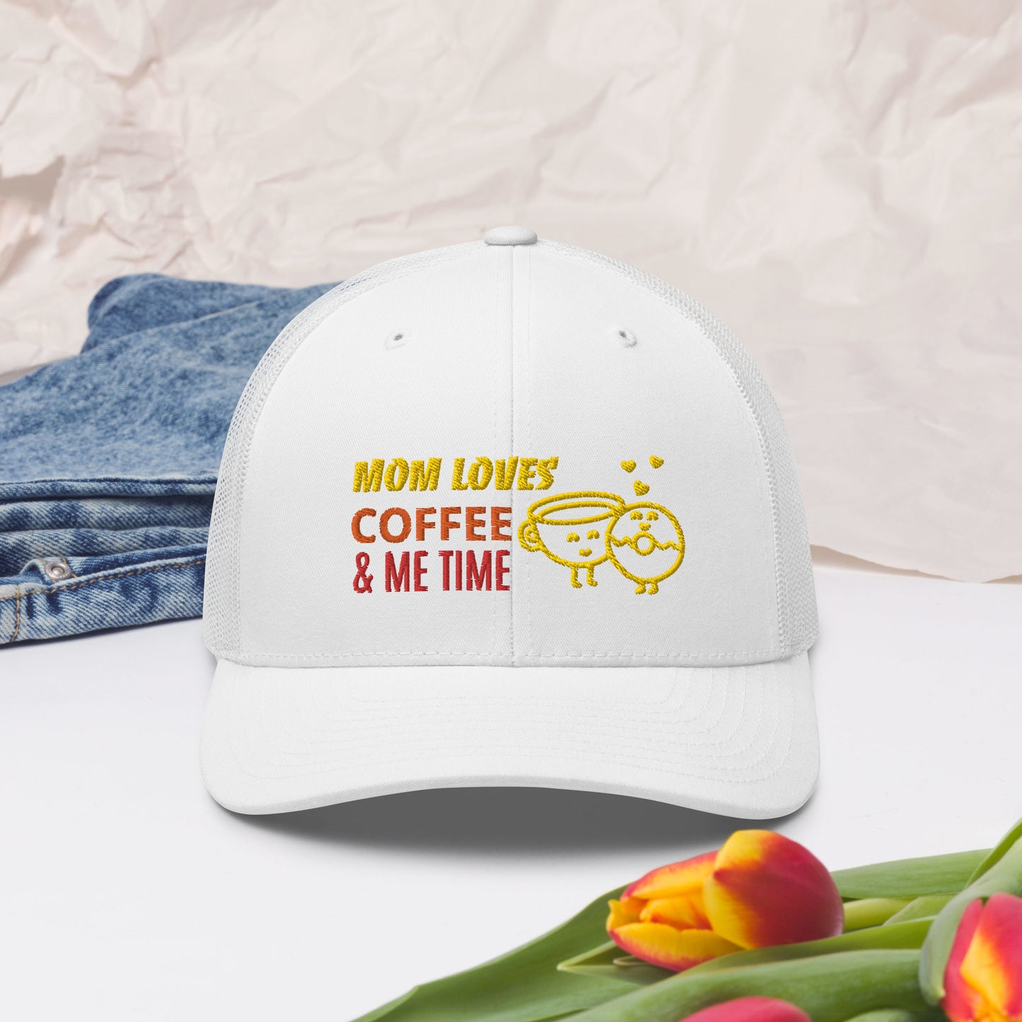 MOM & COFFEE Trucker Cap