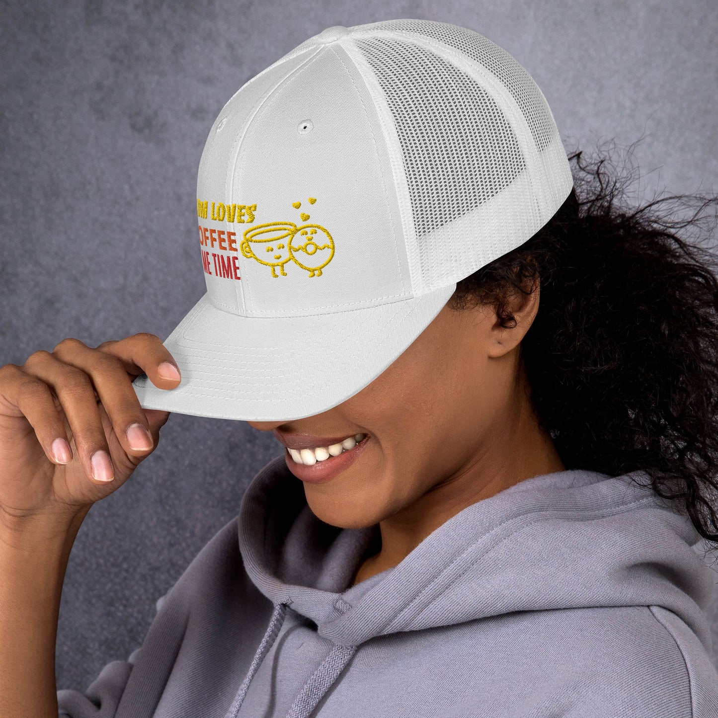 MOM & COFFEE Trucker Cap