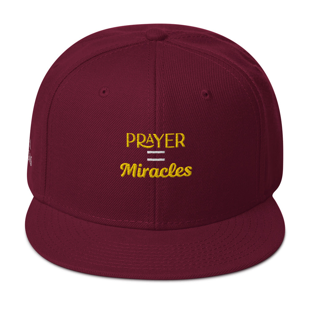 PRAYER Snapback Hat