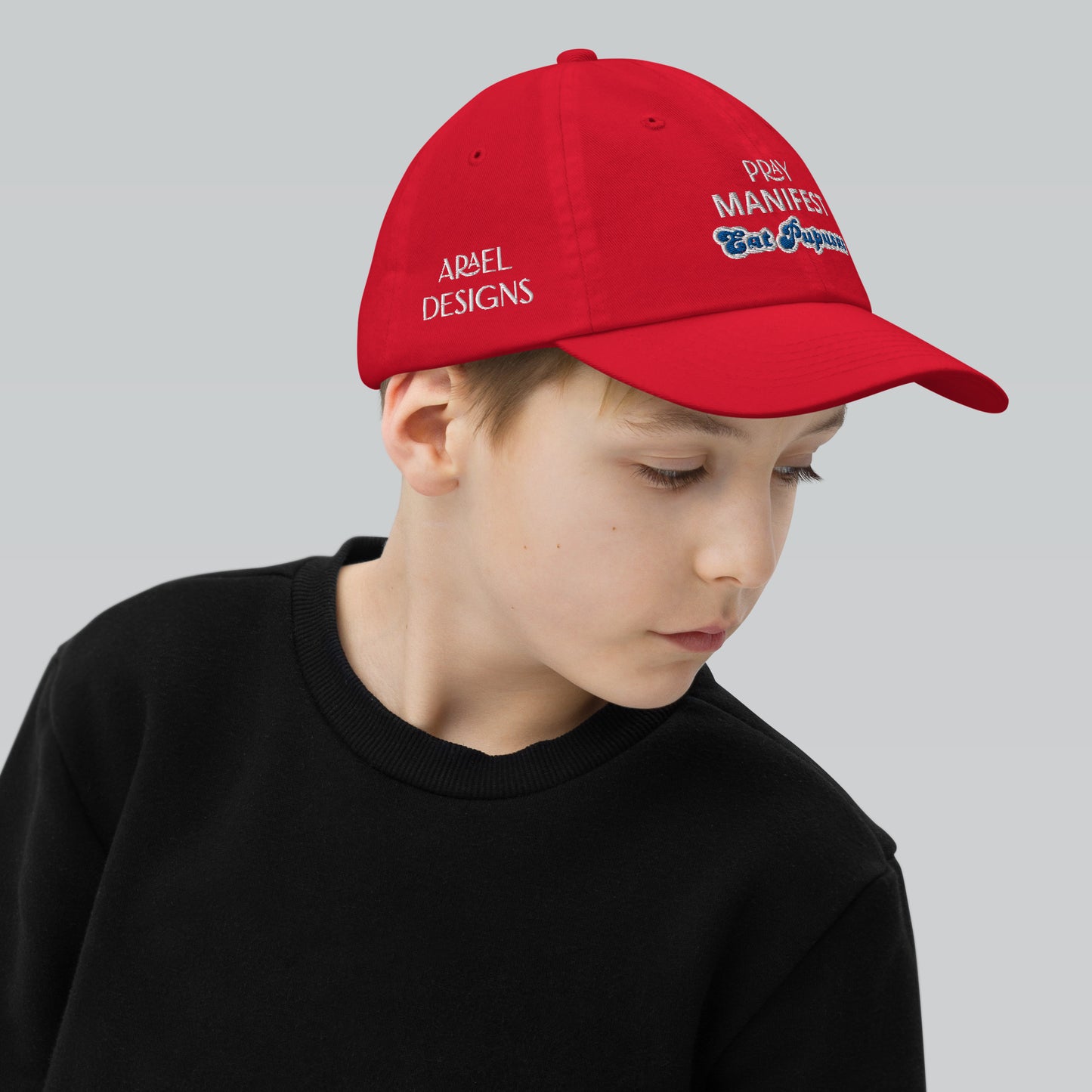 Pupusas Youth baseball cap