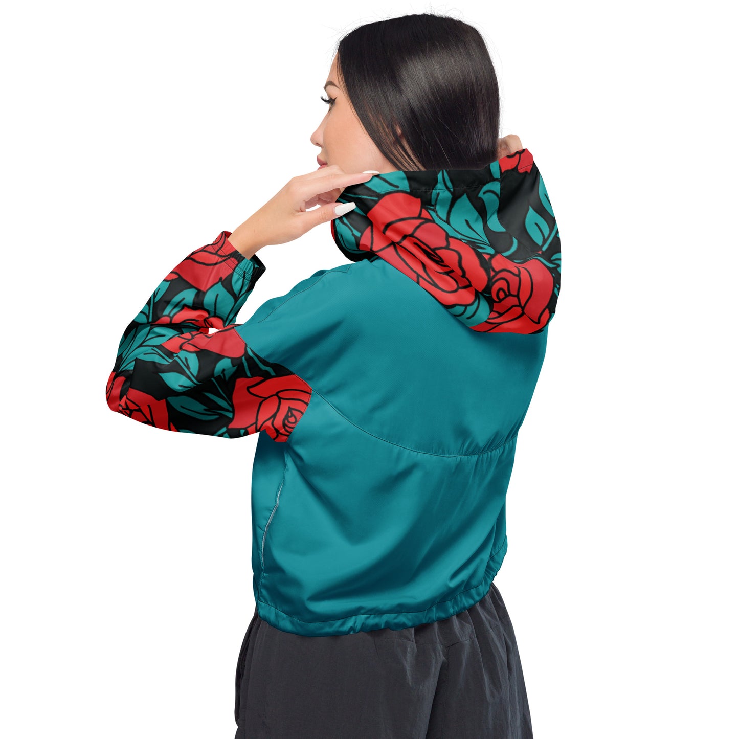 RoseV2 Women’s cropped windbreaker