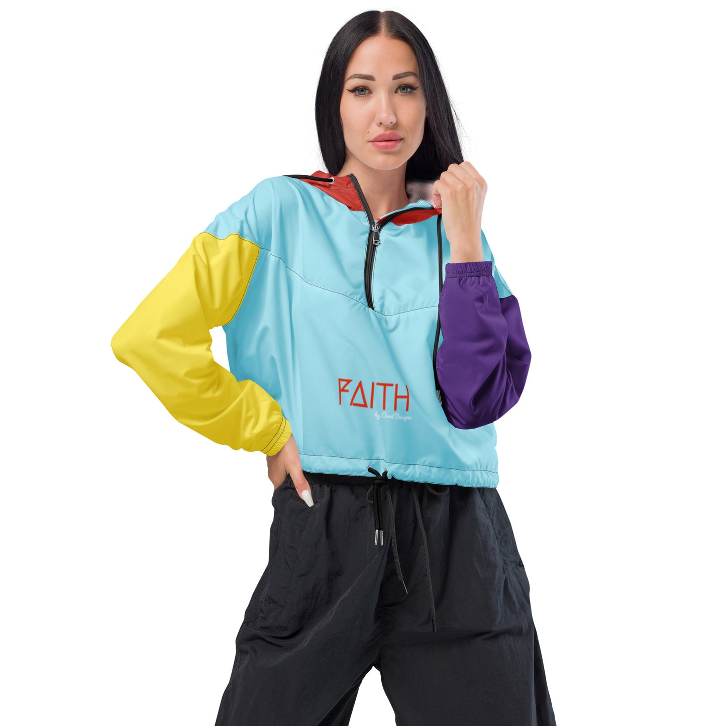 Women’s cropped windbreaker