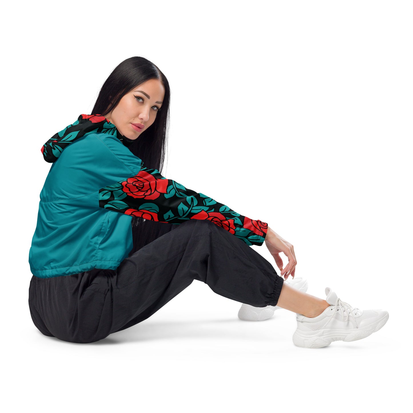 RoseV2 Women’s cropped windbreaker