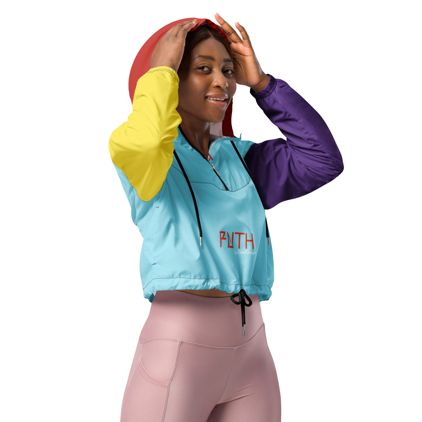 Women’s cropped windbreaker