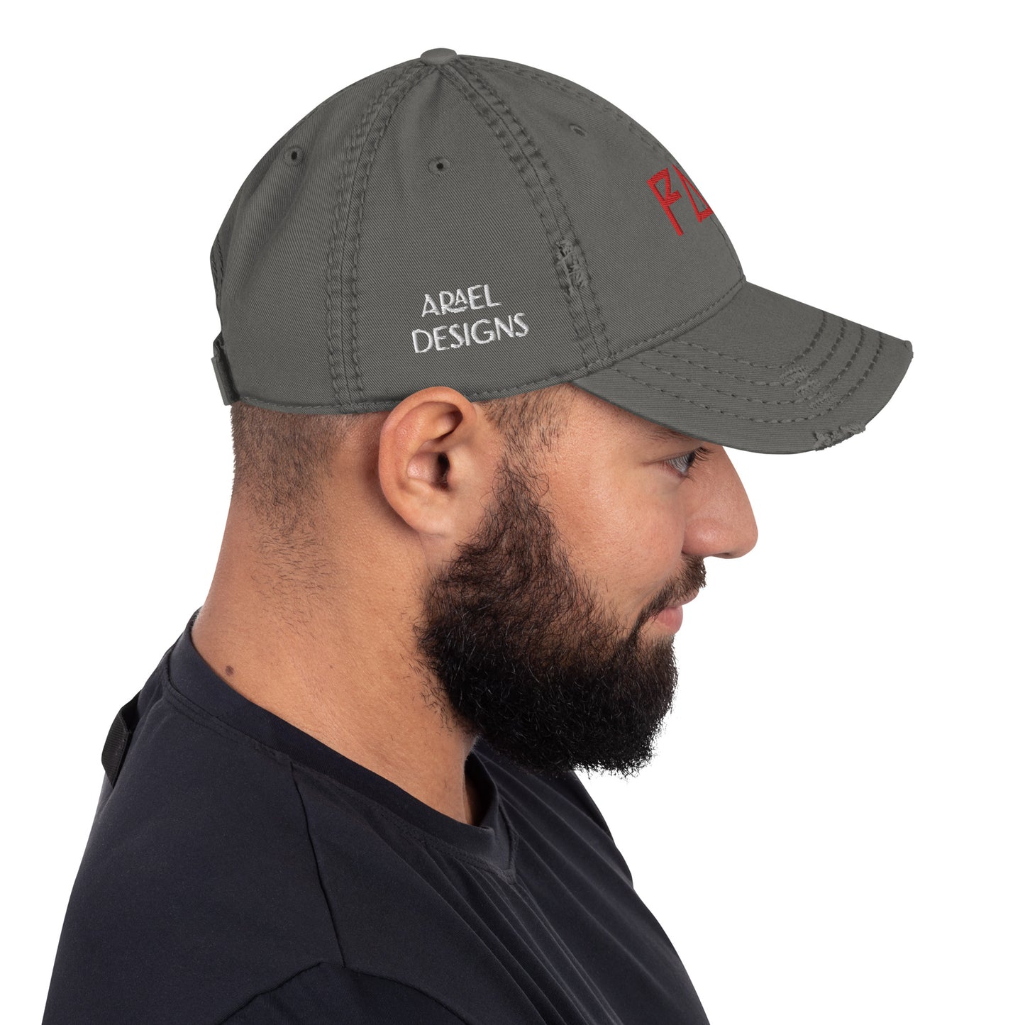 Faith Distressed Dad Hat