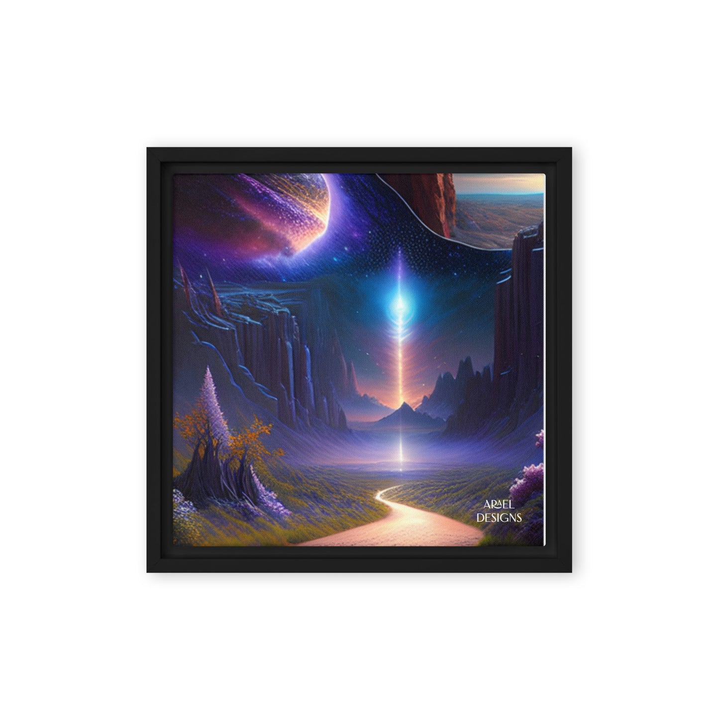 Within a Universe Framed canvas