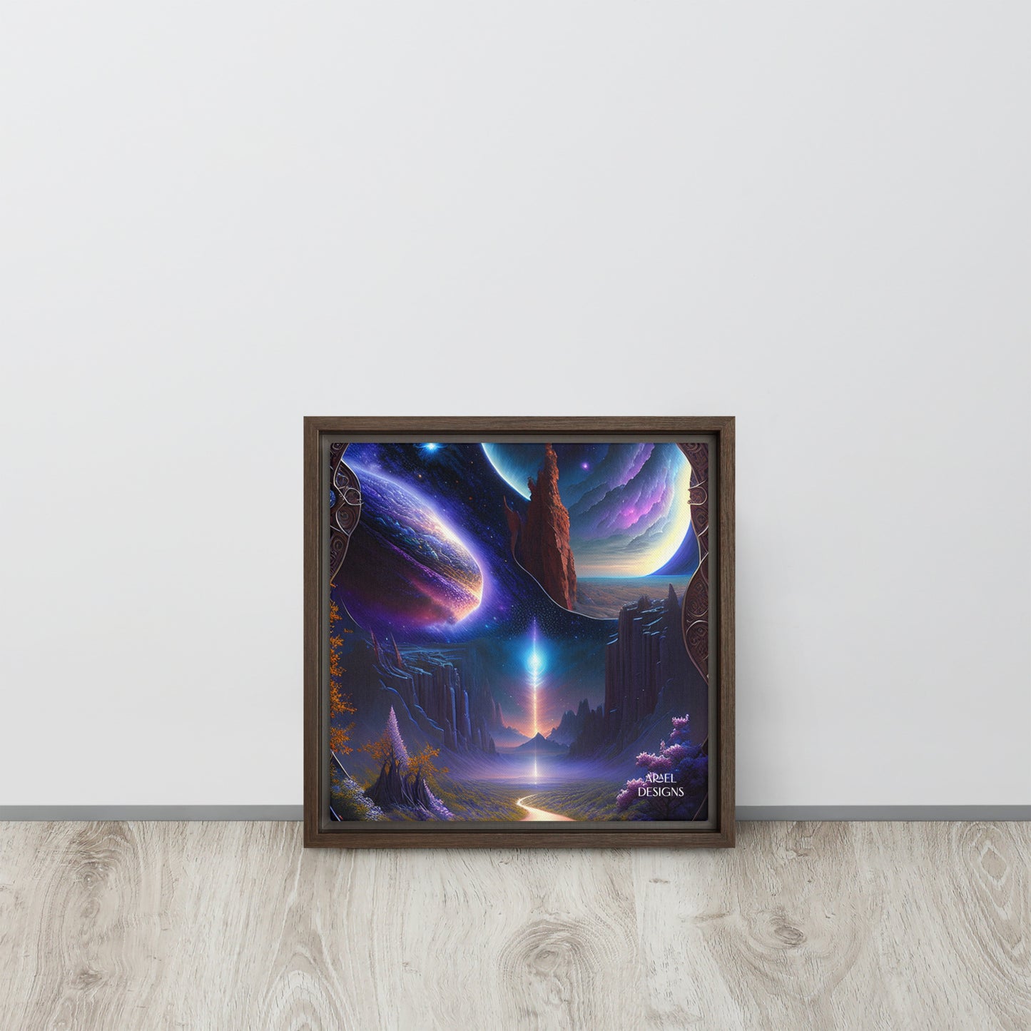 Within a Universe Framed canvas