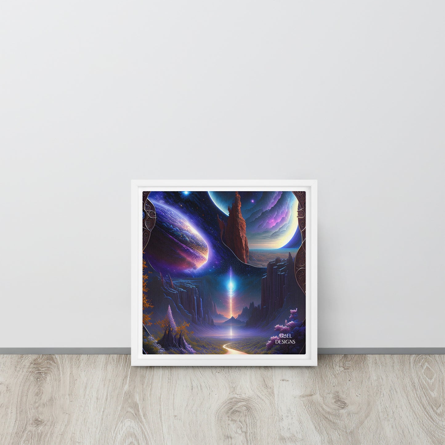 Within a Universe Framed canvas