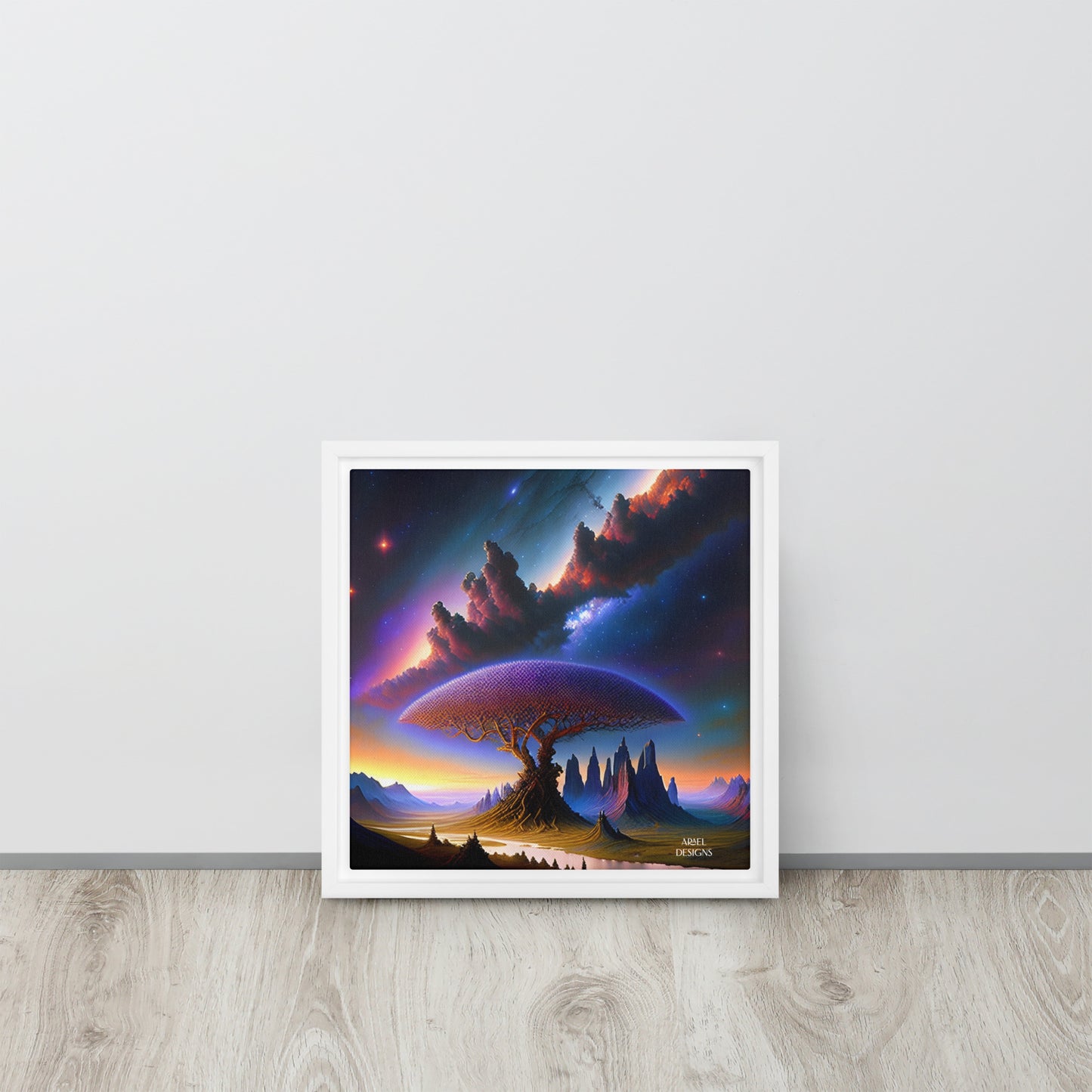 Faith Above All Framed canvas