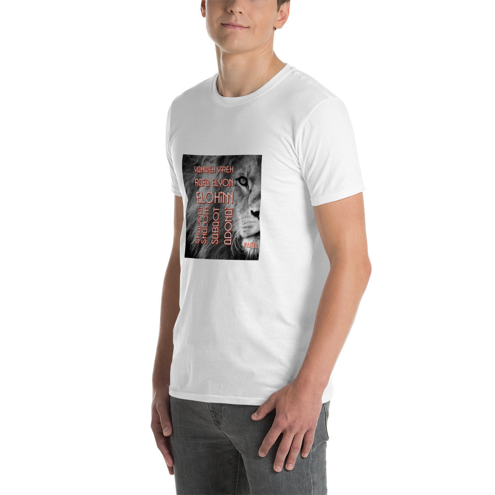 Camiseta unisex de manga corta YAHWEH