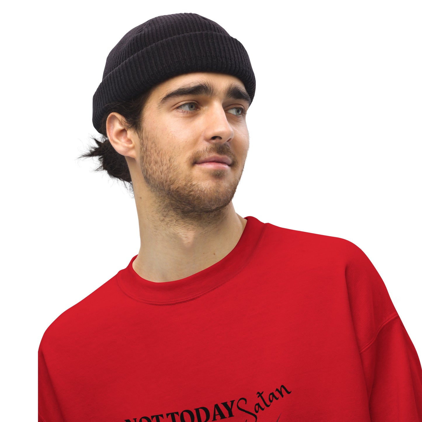 Not Today Satan Unisex Sweatshirt