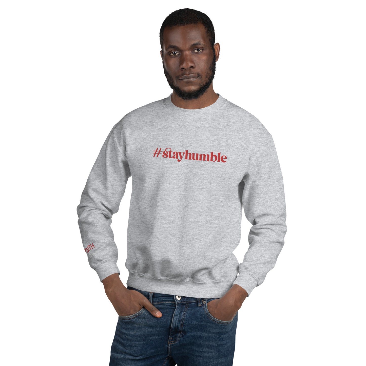 LUKE 14:11  Unisex Sweatshirt