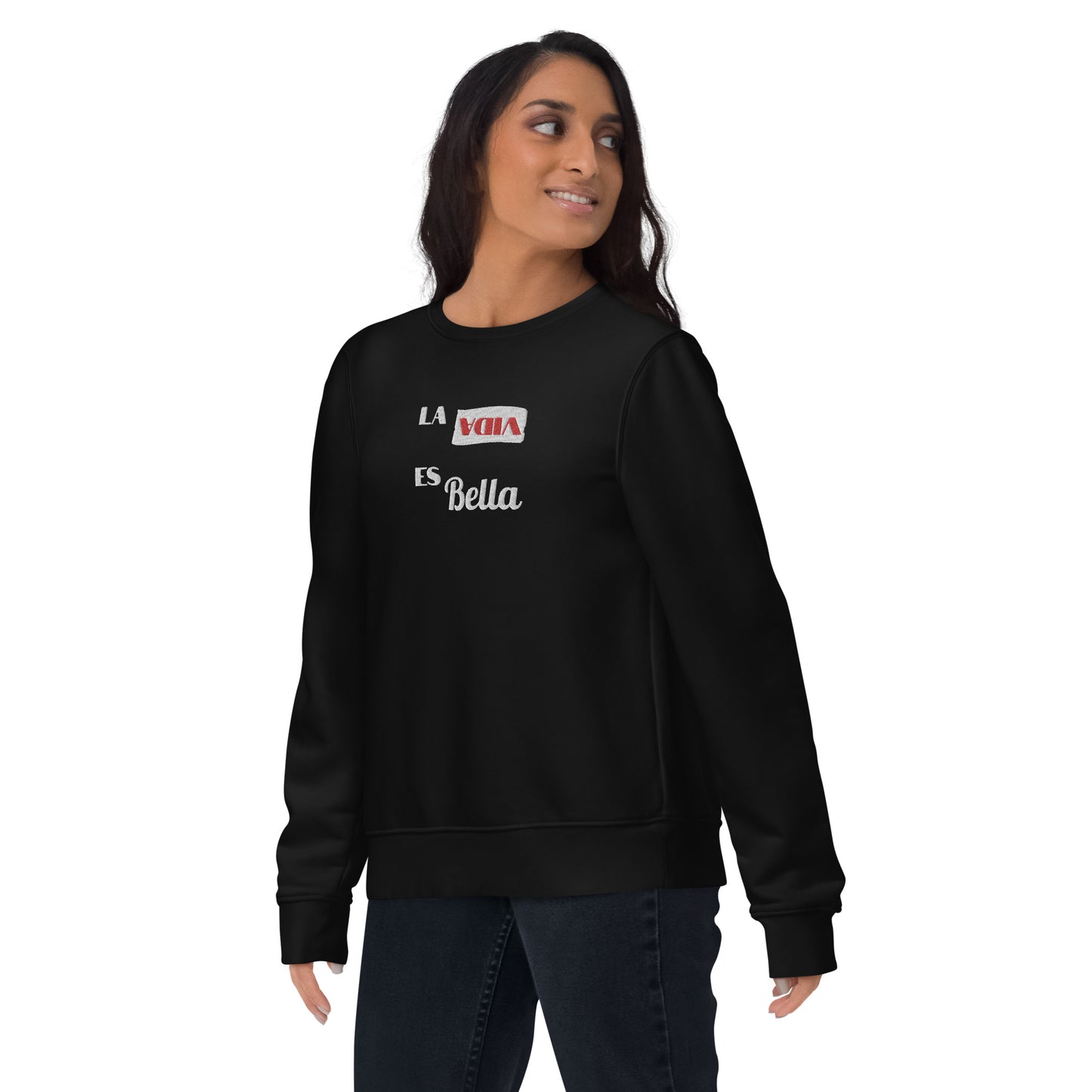 La vida es bella Unisex eco sweatshirt