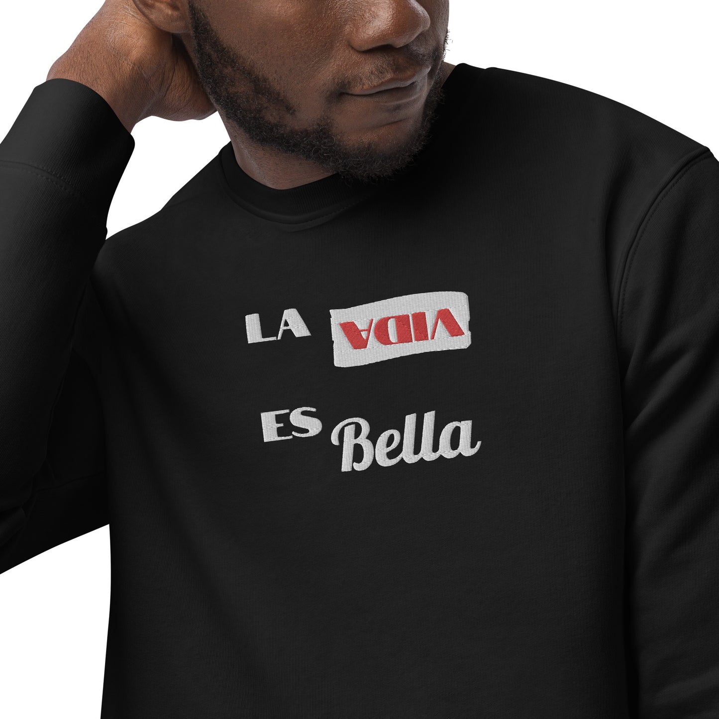 La vida es bella Unisex eco sweatshirt