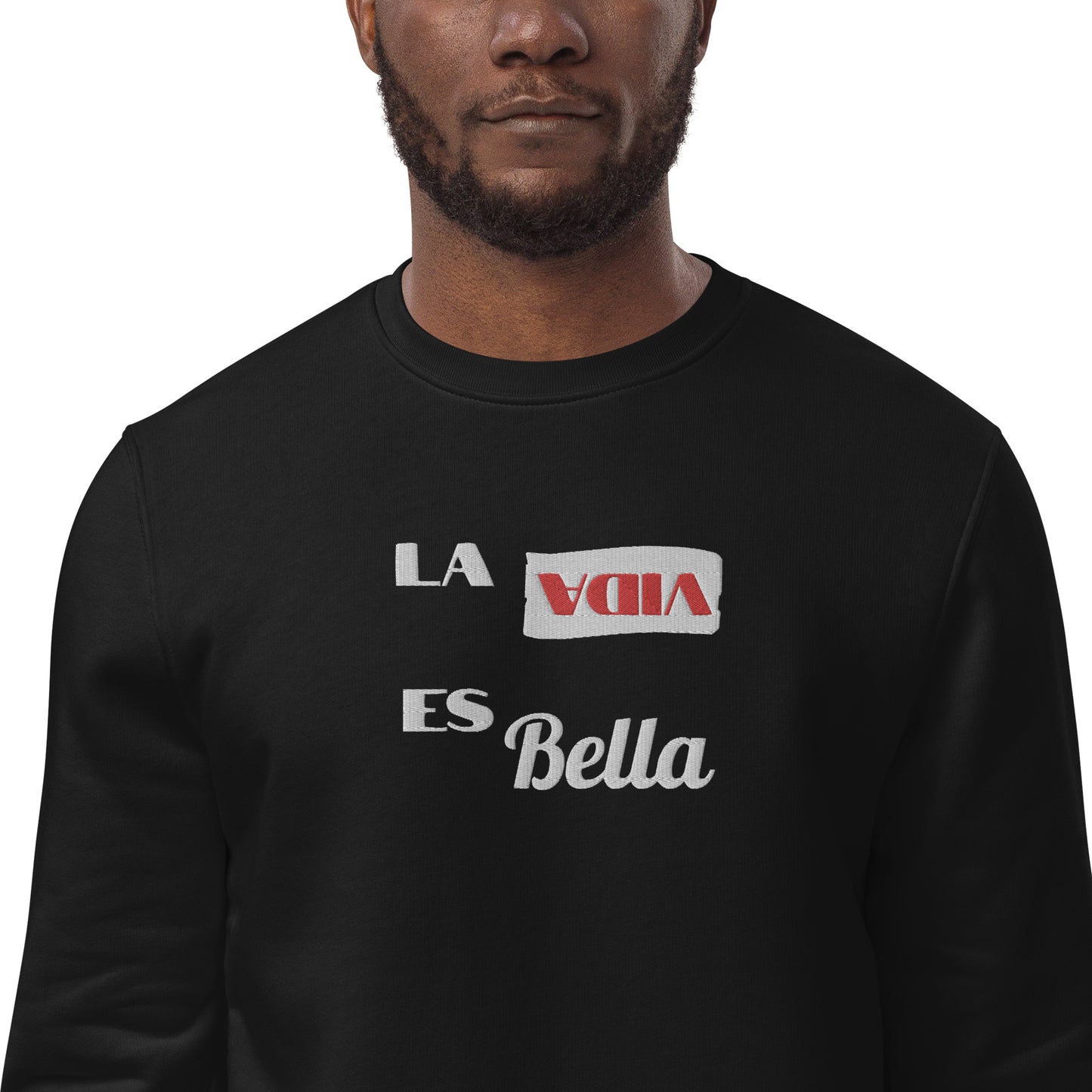 La vida es bella Sudadera eco unisex