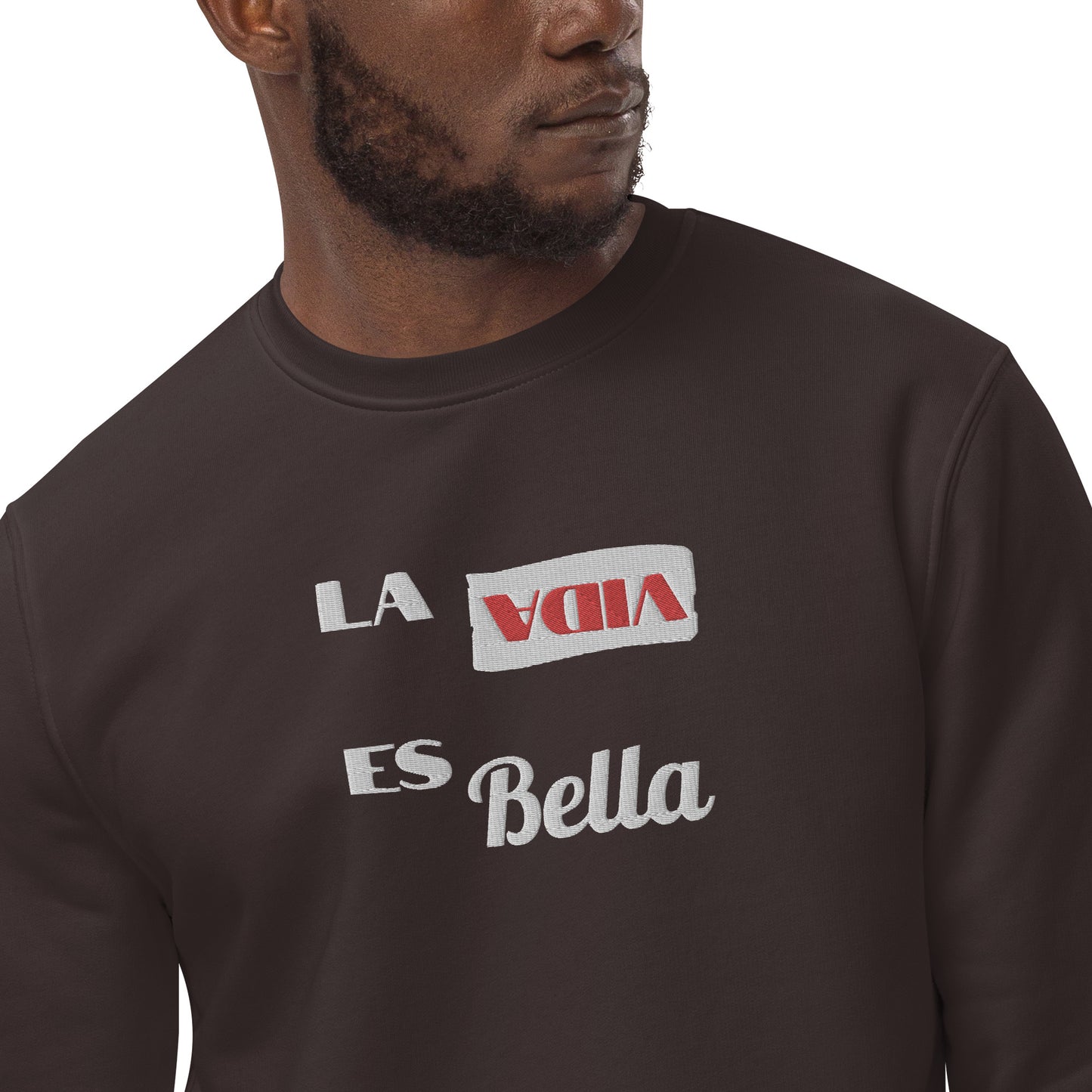 La vida es bella Sudadera eco unisex