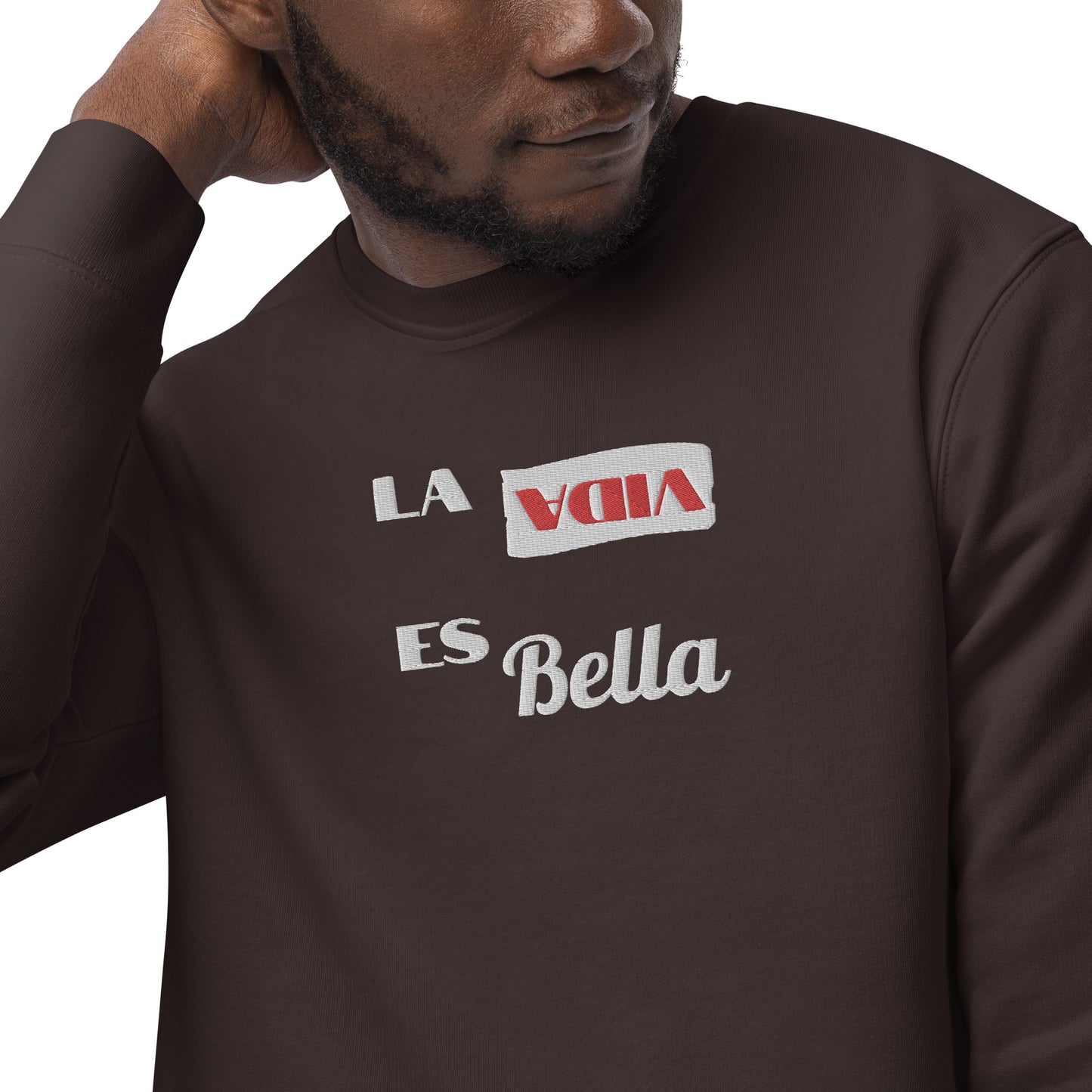 La vida es bella Unisex eco sweatshirt