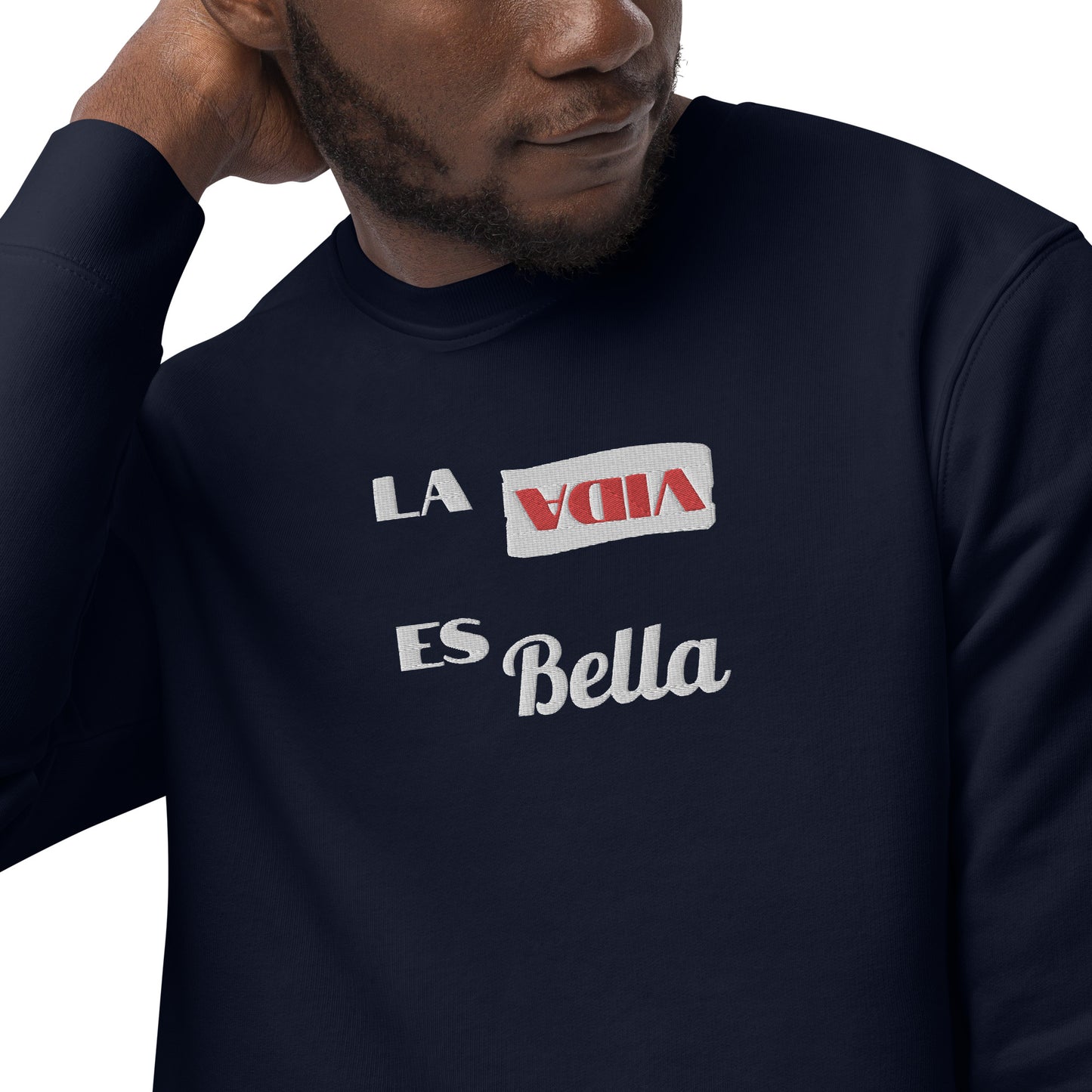 La vida es bella Sudadera eco unisex