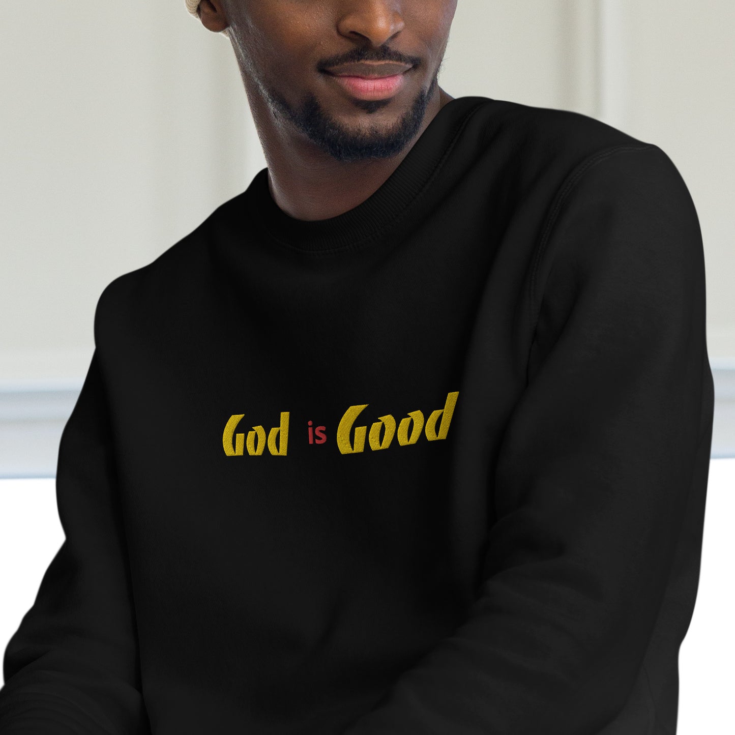 God is good Unisex fashion sweatshirt