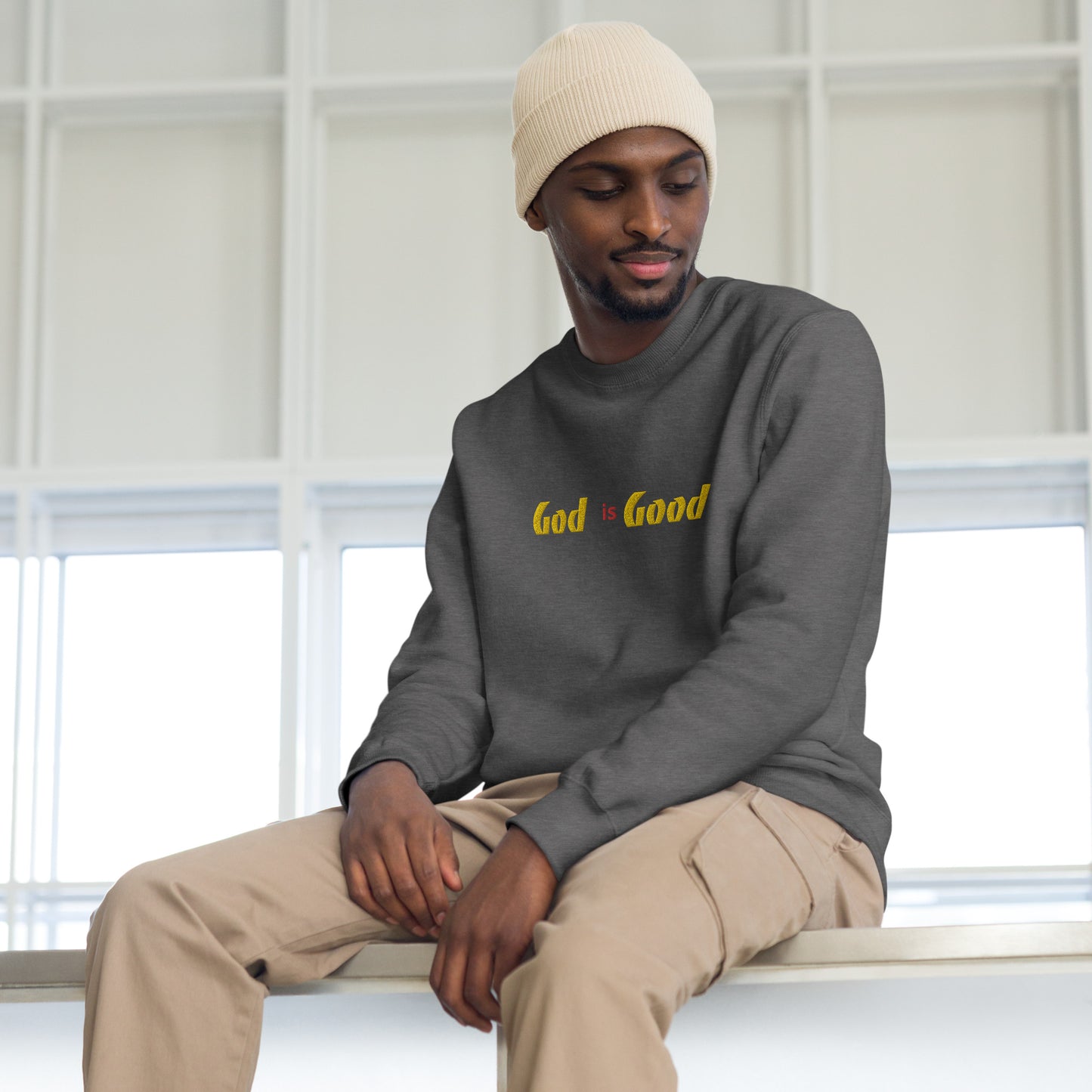 God is good Unisex fashion sweatshirt