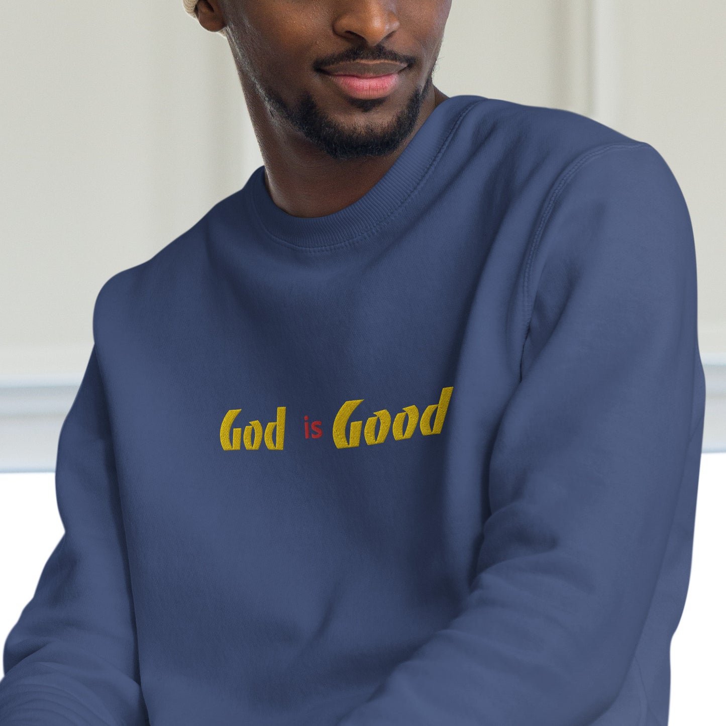 God is good Unisex fashion sweatshirt