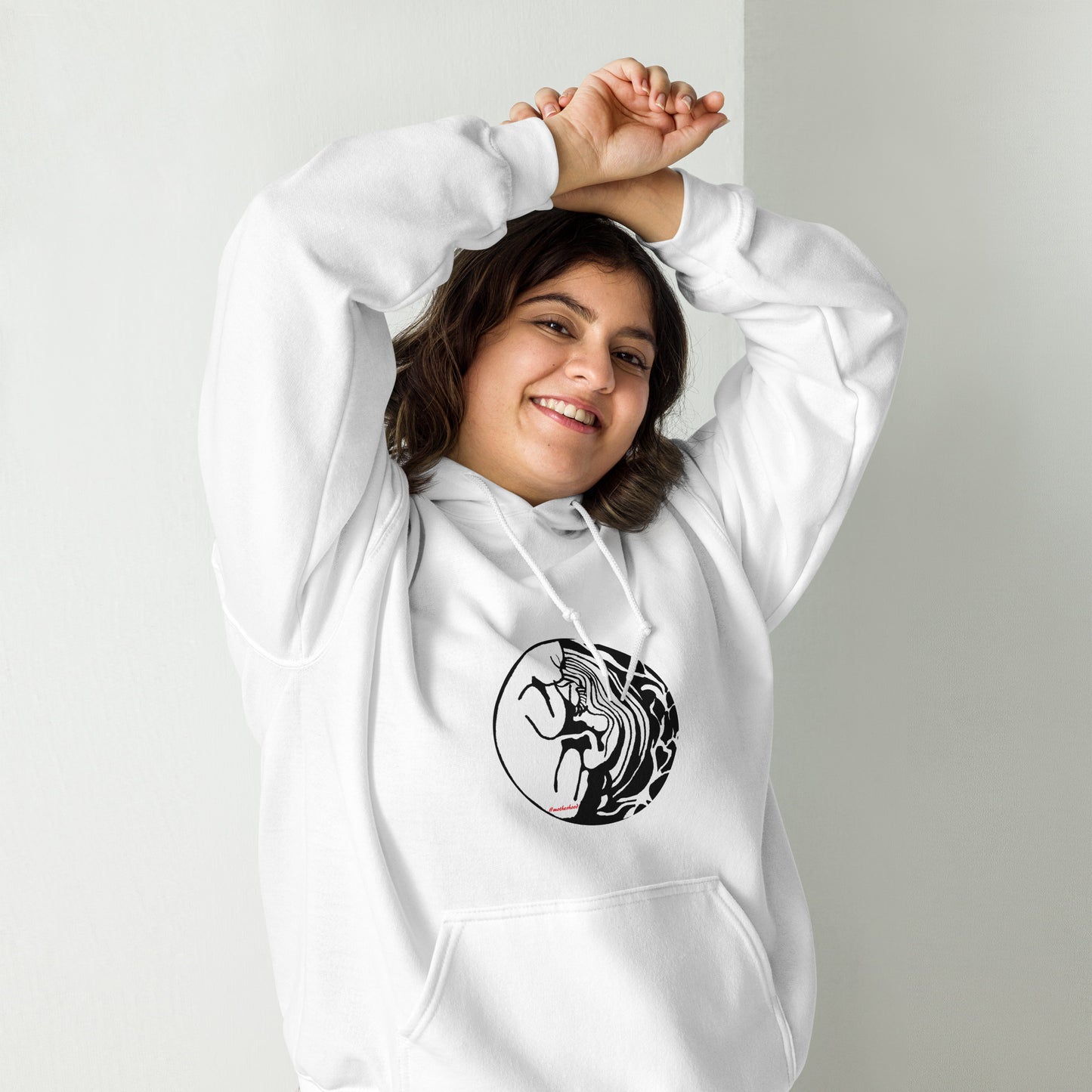 Sudadera unisex con capucha Motherhood