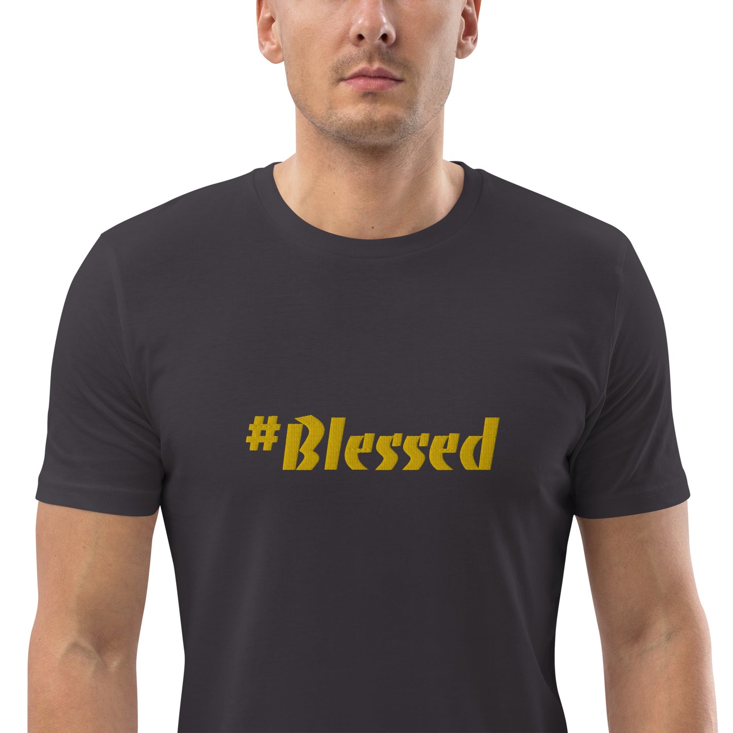 Camiseta unisex de algodón orgánico Blessed