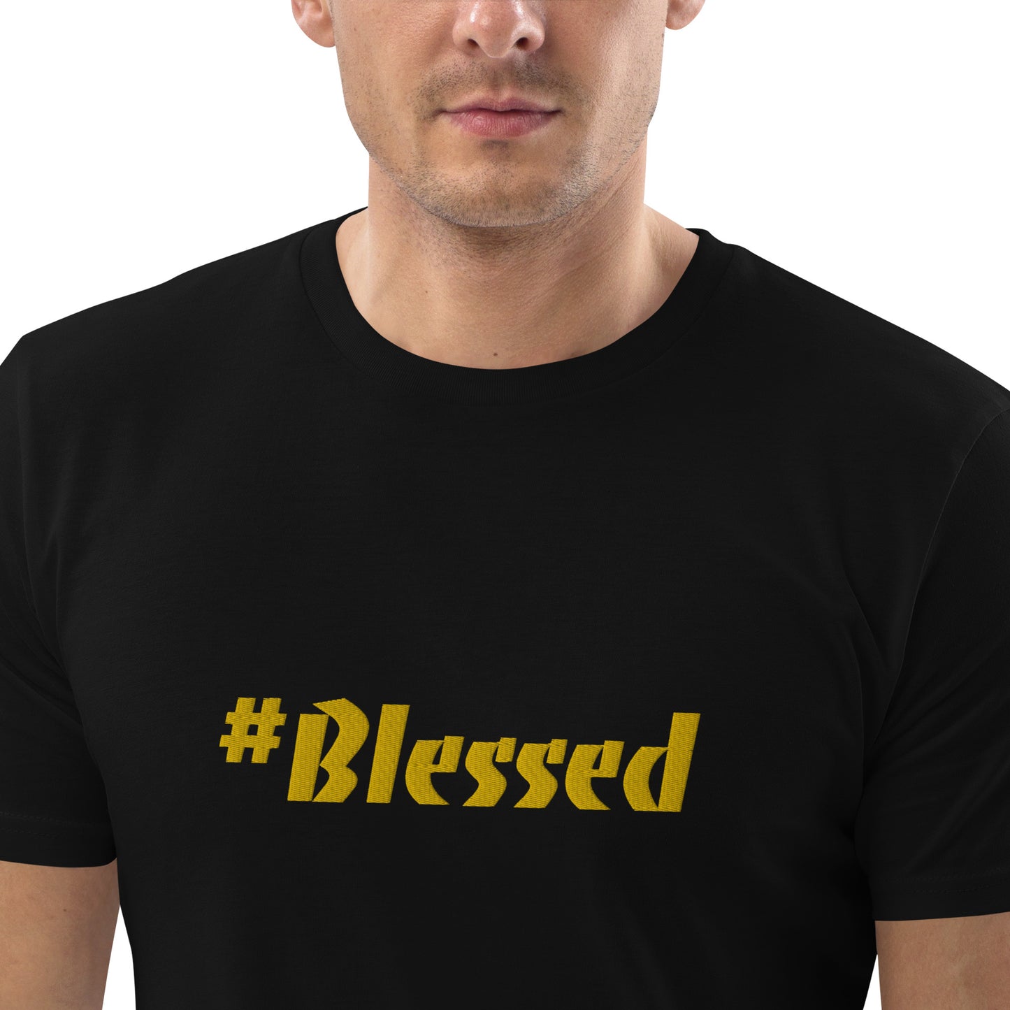 Camiseta unisex de algodón orgánico Blessed