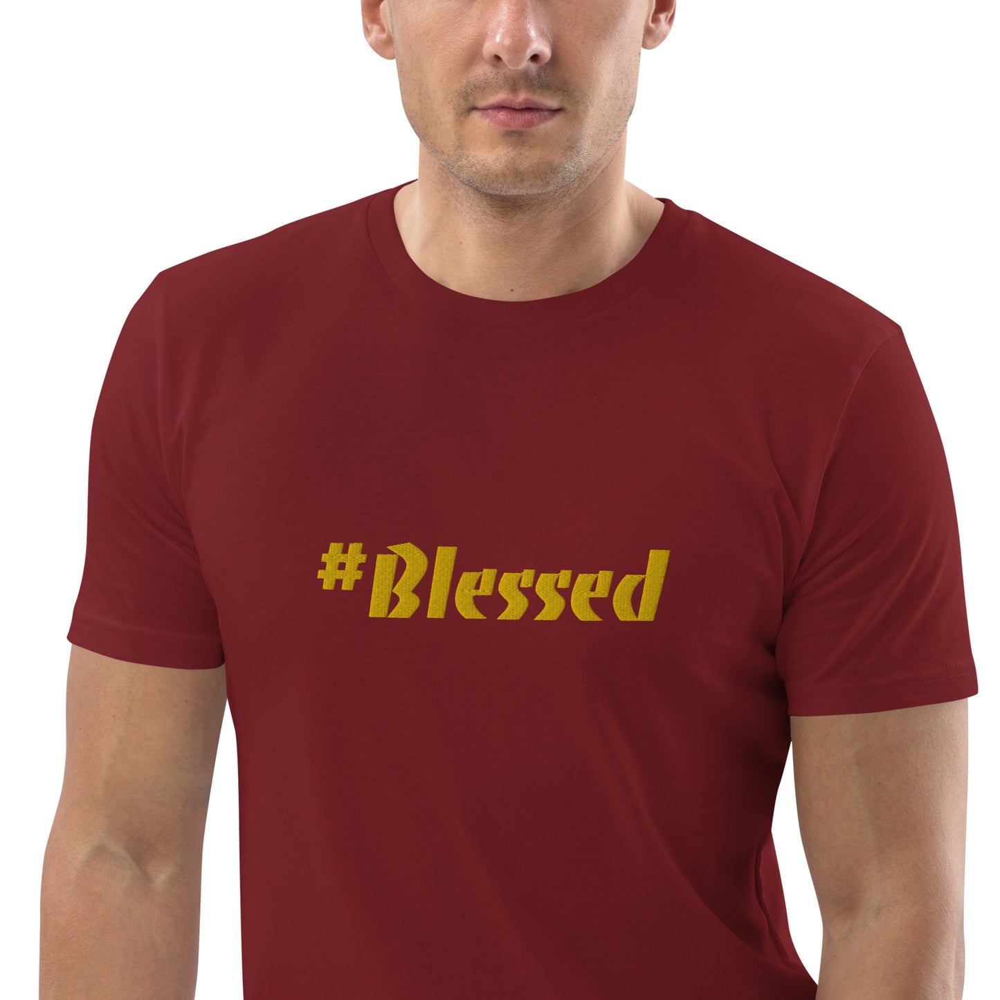 Camiseta unisex de algodón orgánico Blessed