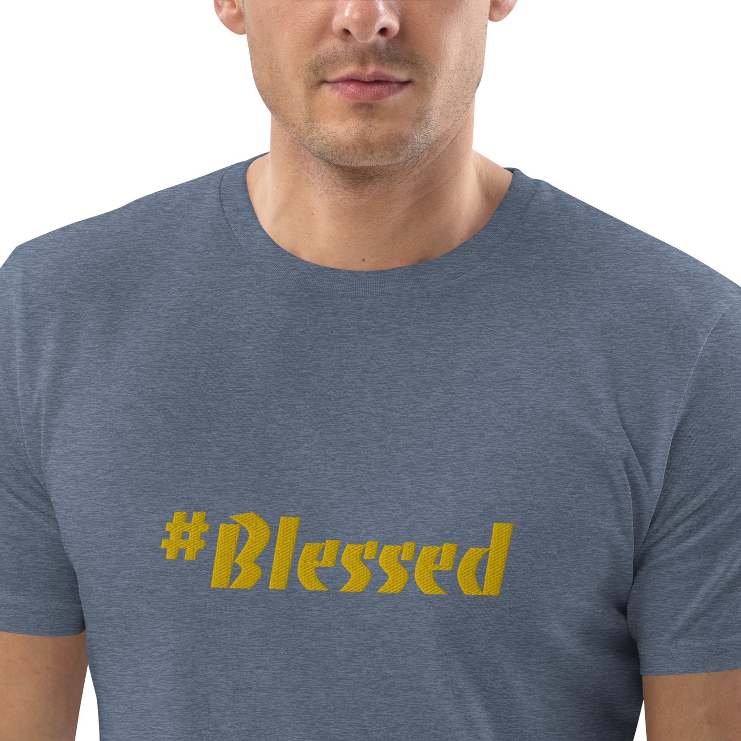 Camiseta unisex de algodón orgánico Blessed