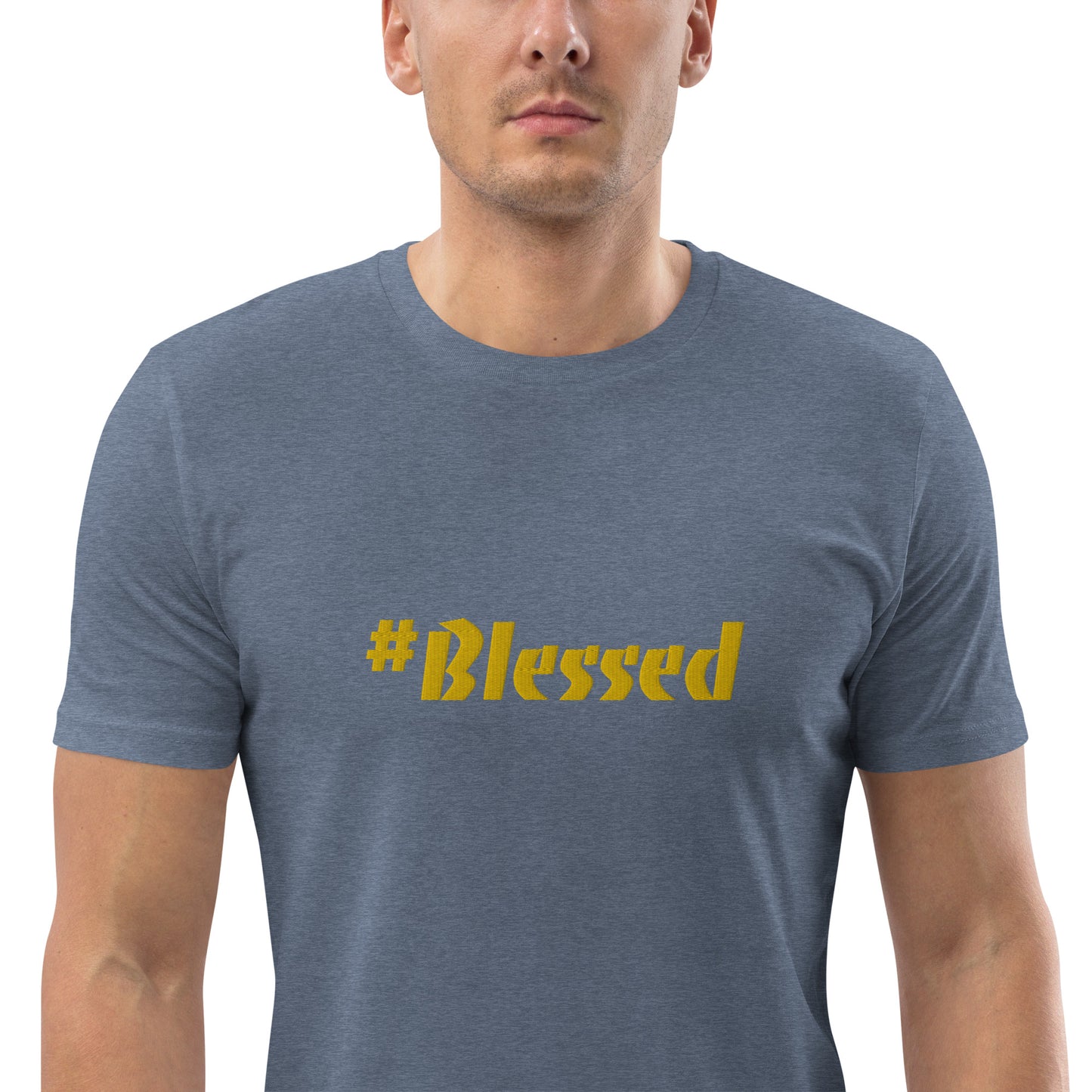 Camiseta unisex de algodón orgánico Blessed