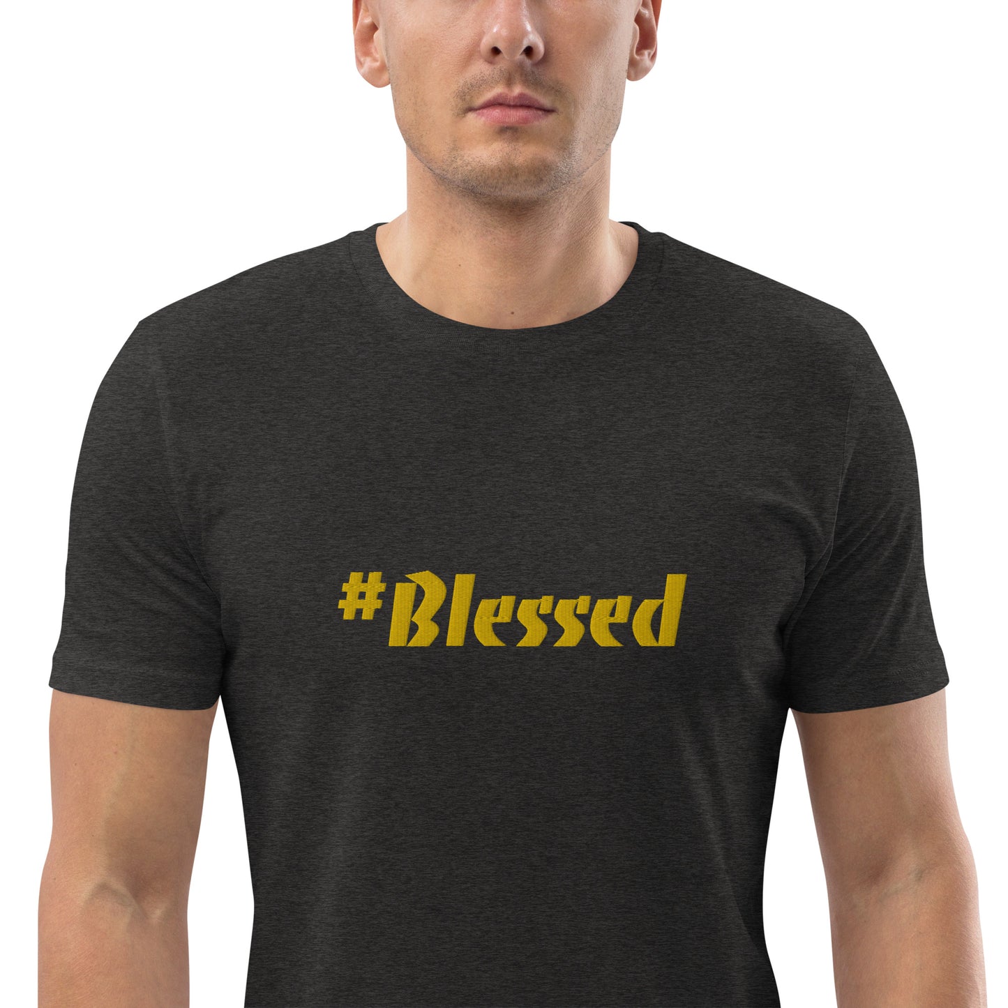 Camiseta unisex de algodón orgánico Blessed