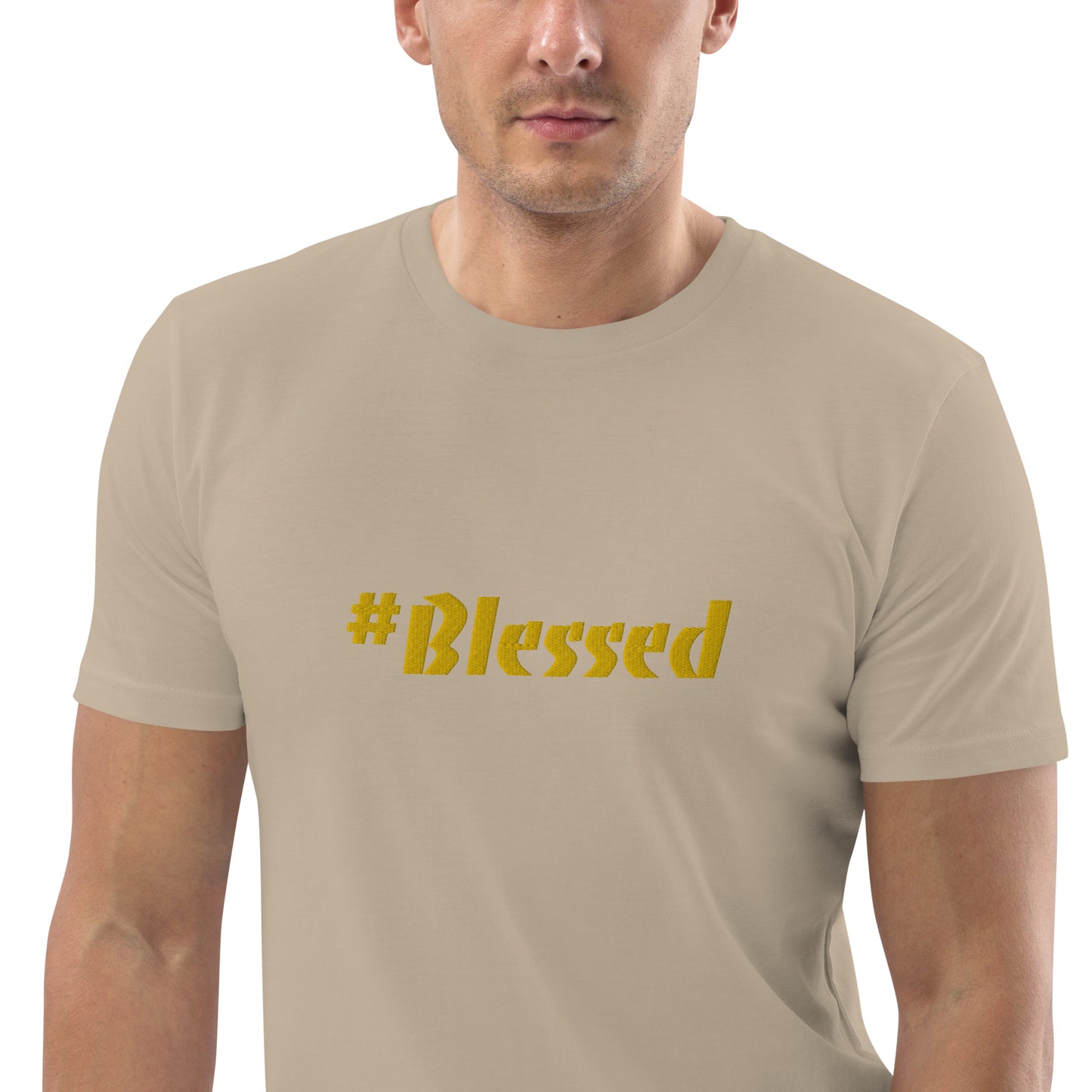 Camiseta unisex de algodón orgánico Blessed