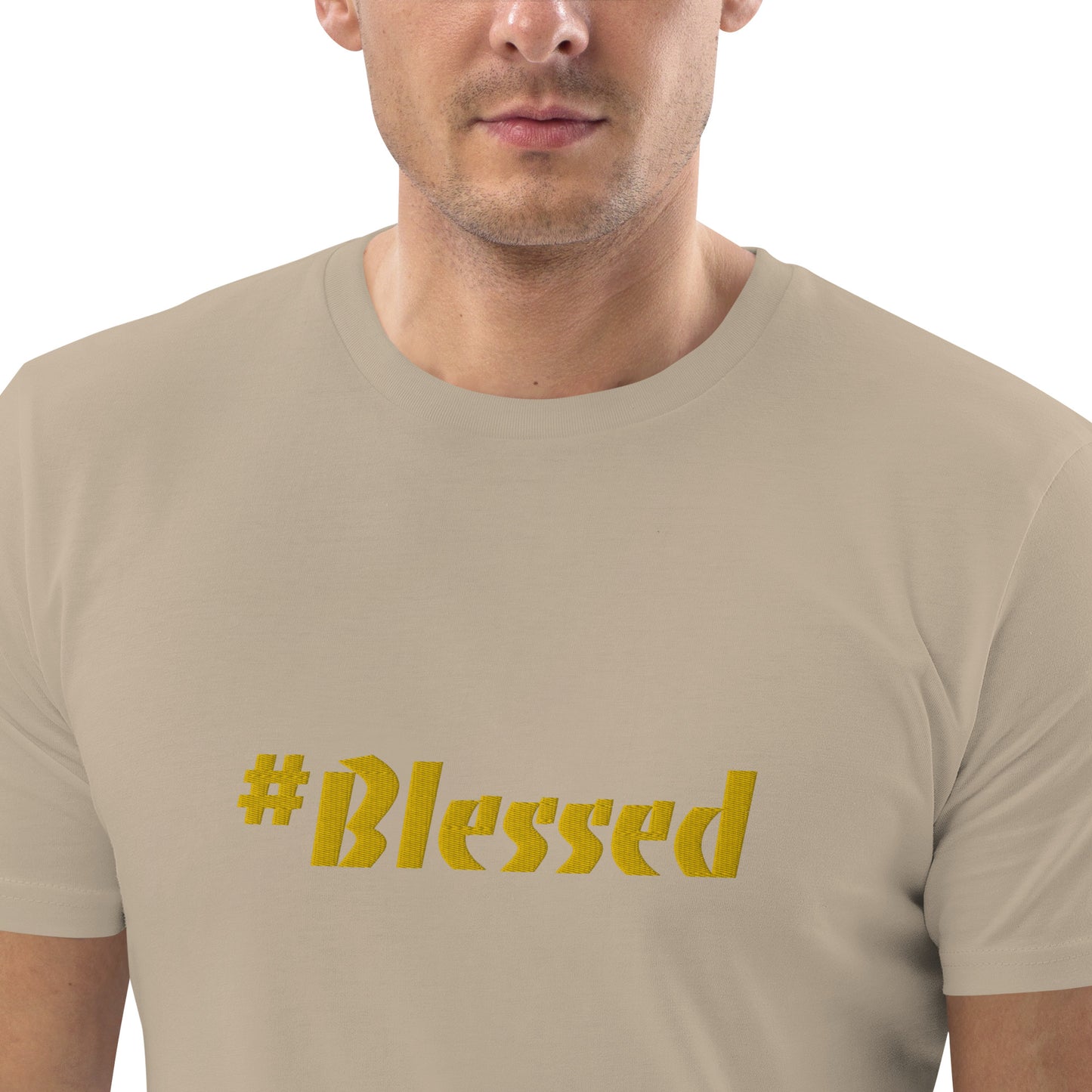 Camiseta unisex de algodón orgánico Blessed