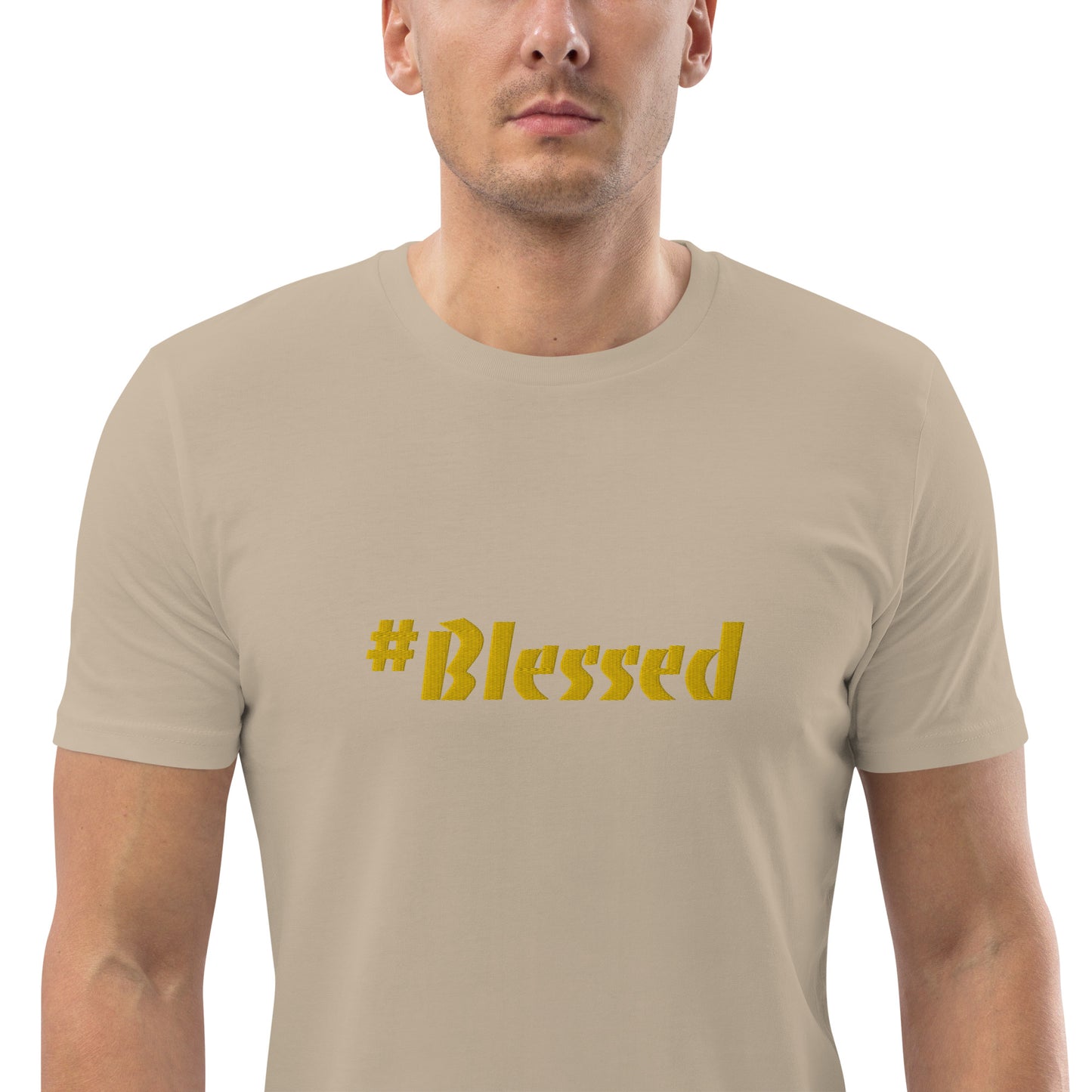 Camiseta unisex de algodón orgánico Blessed