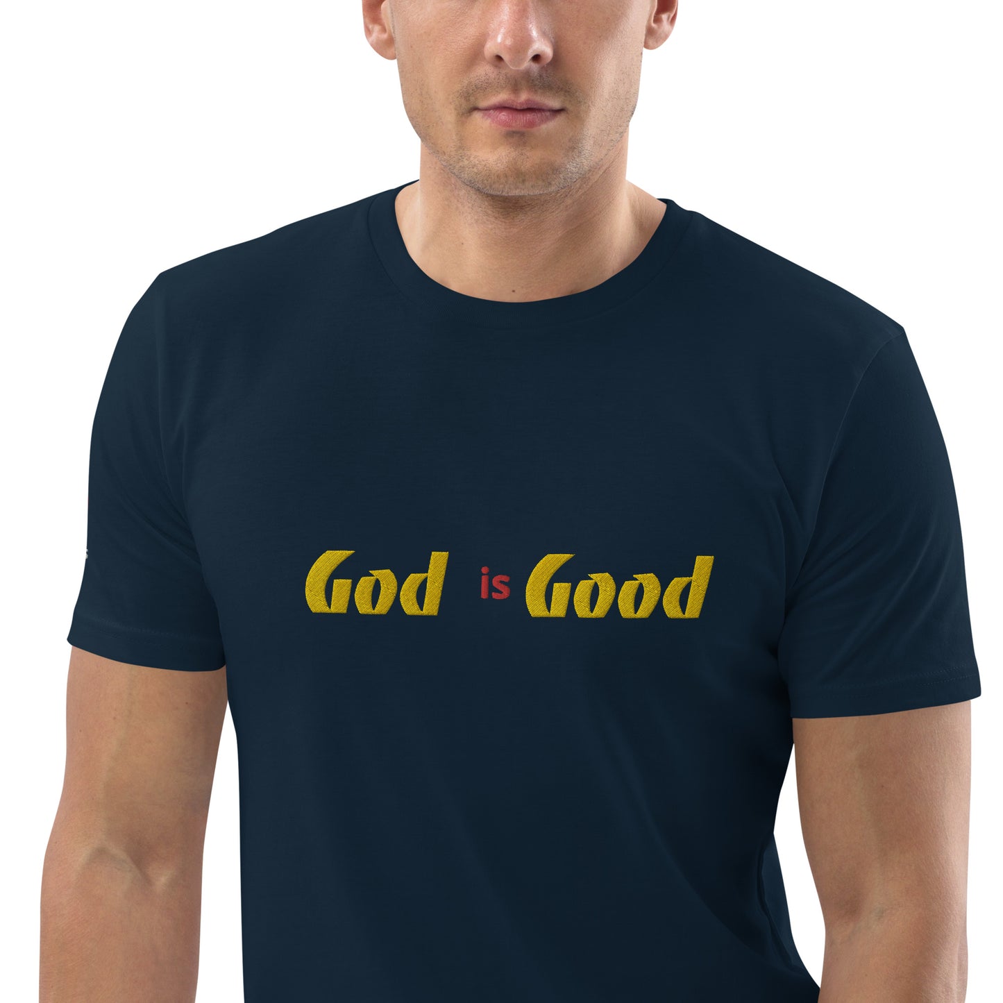 God is good Unisex organic cotton t-shirt